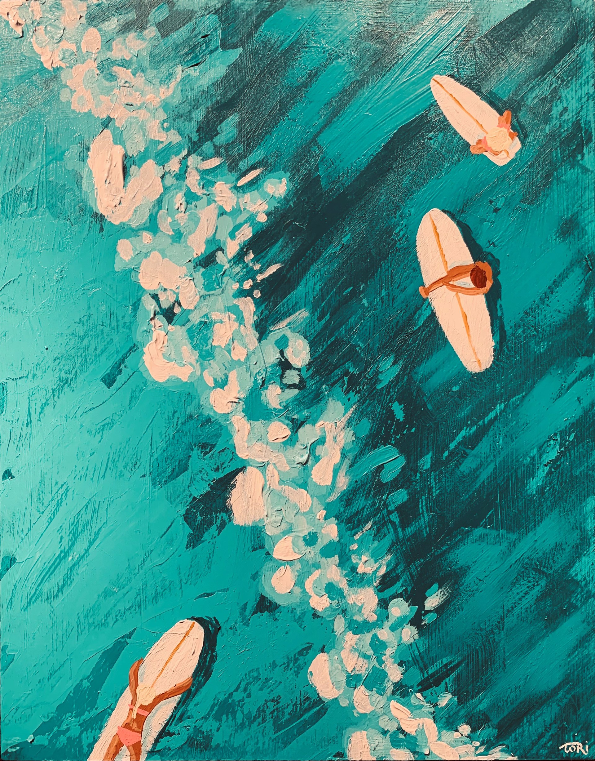 A Long Slow Rolling Wave by Tori Hernandez