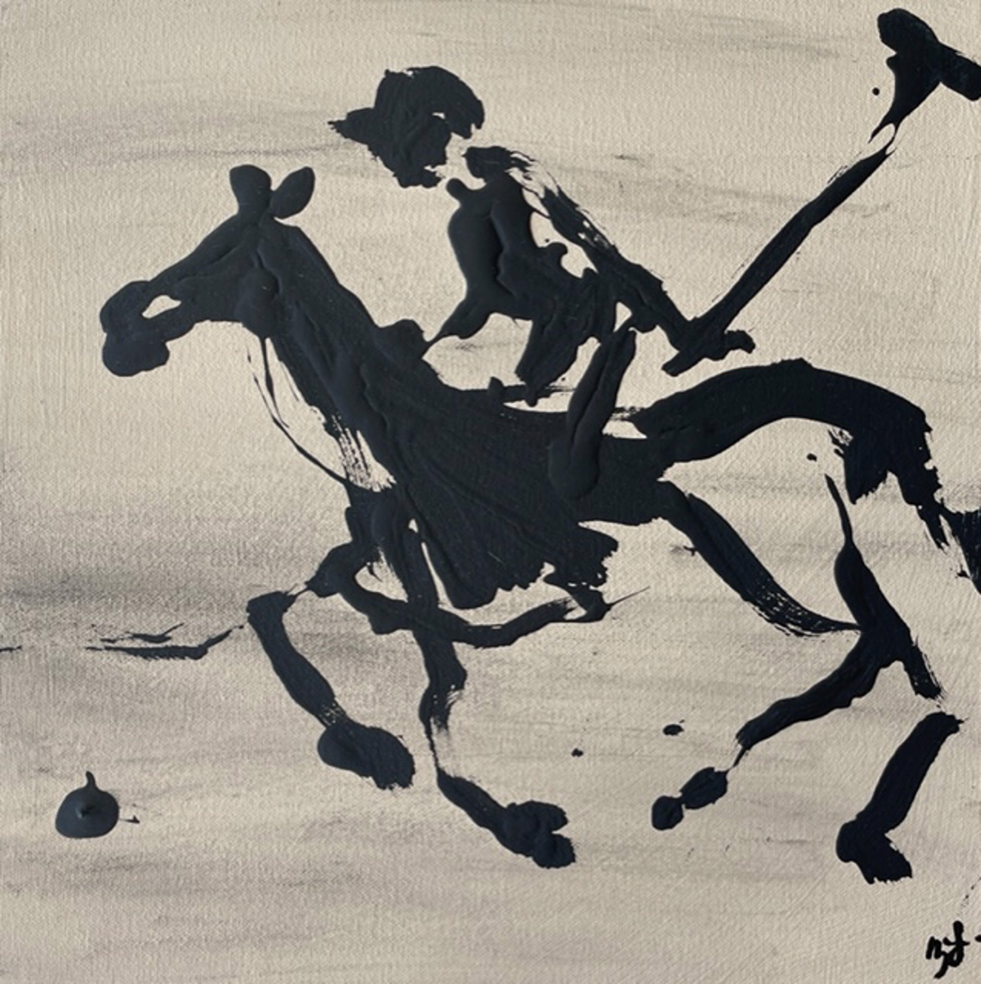Polo Club #1 by Lisa Ledson
