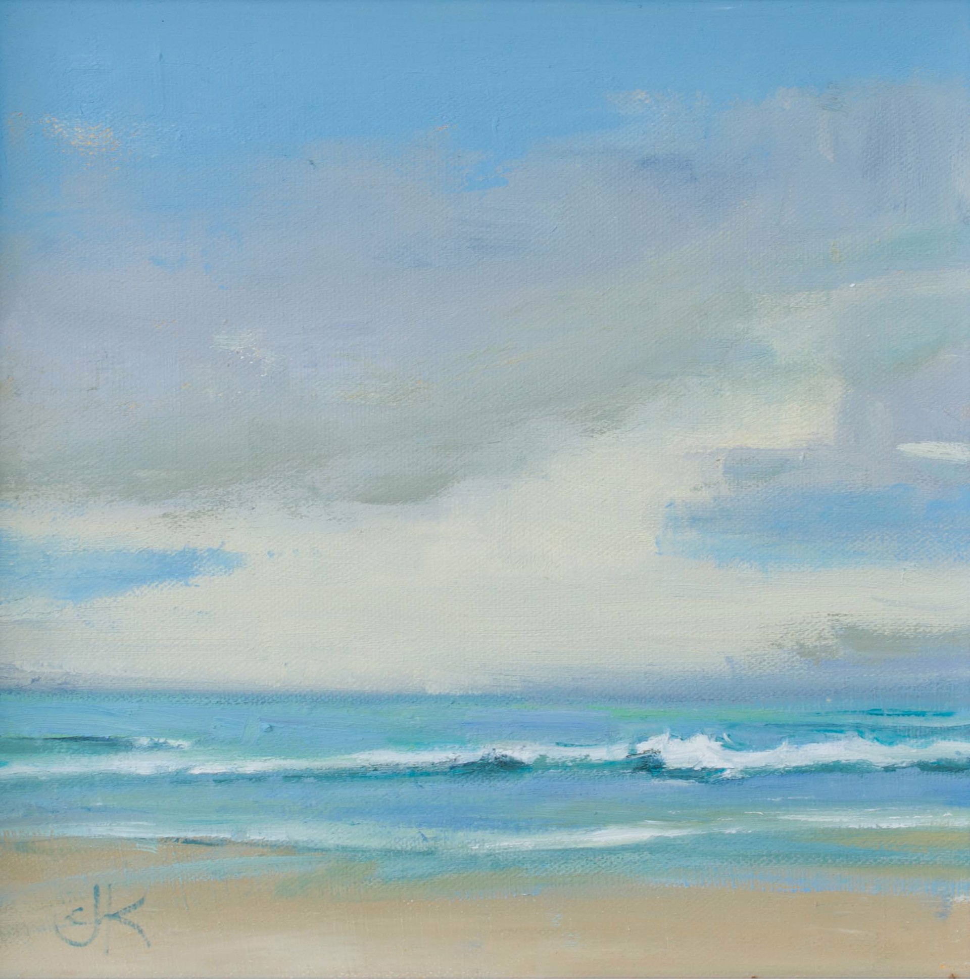 Aqua Turquoise by Claire Kendrick