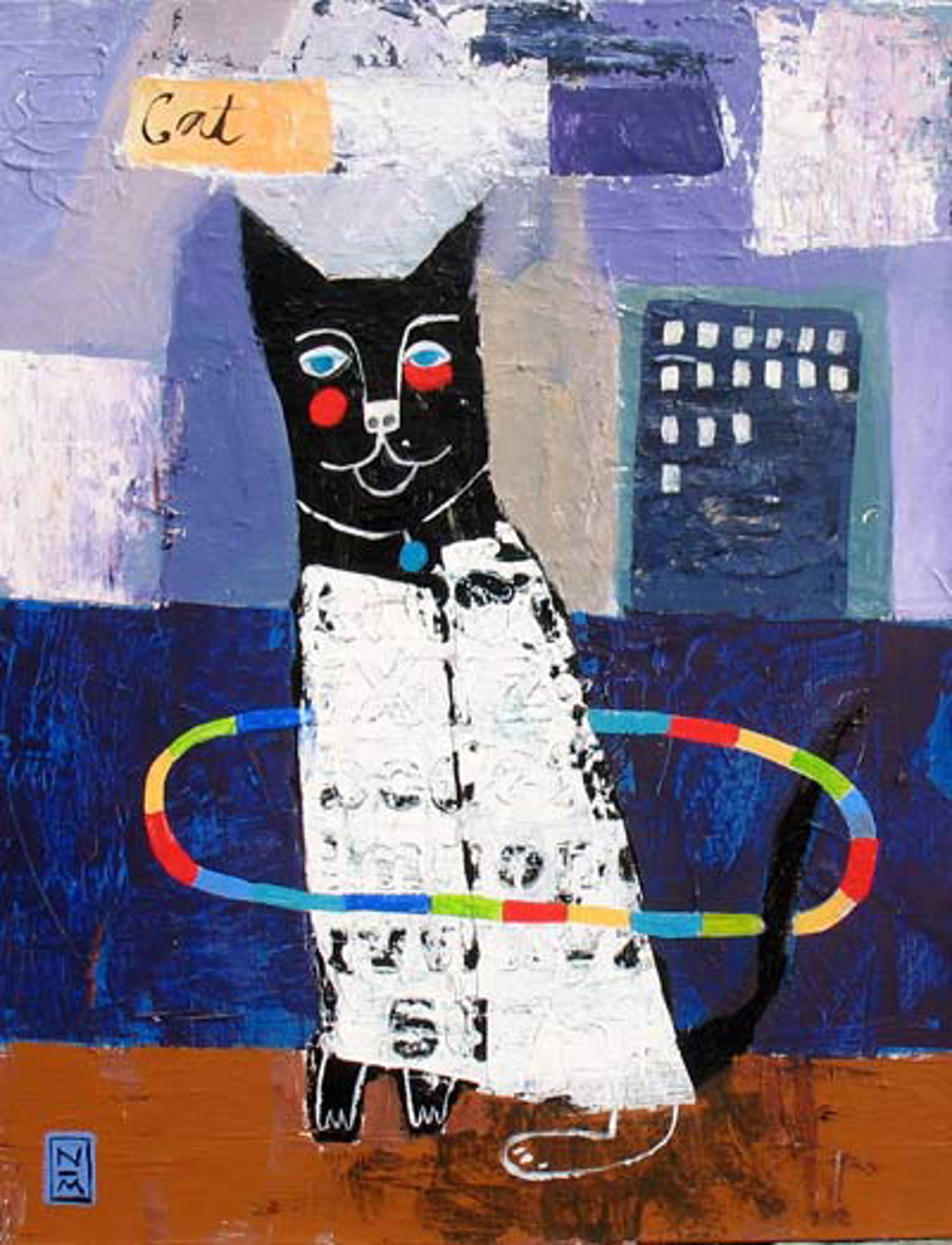 Hula Cat by Nathaniel Mather