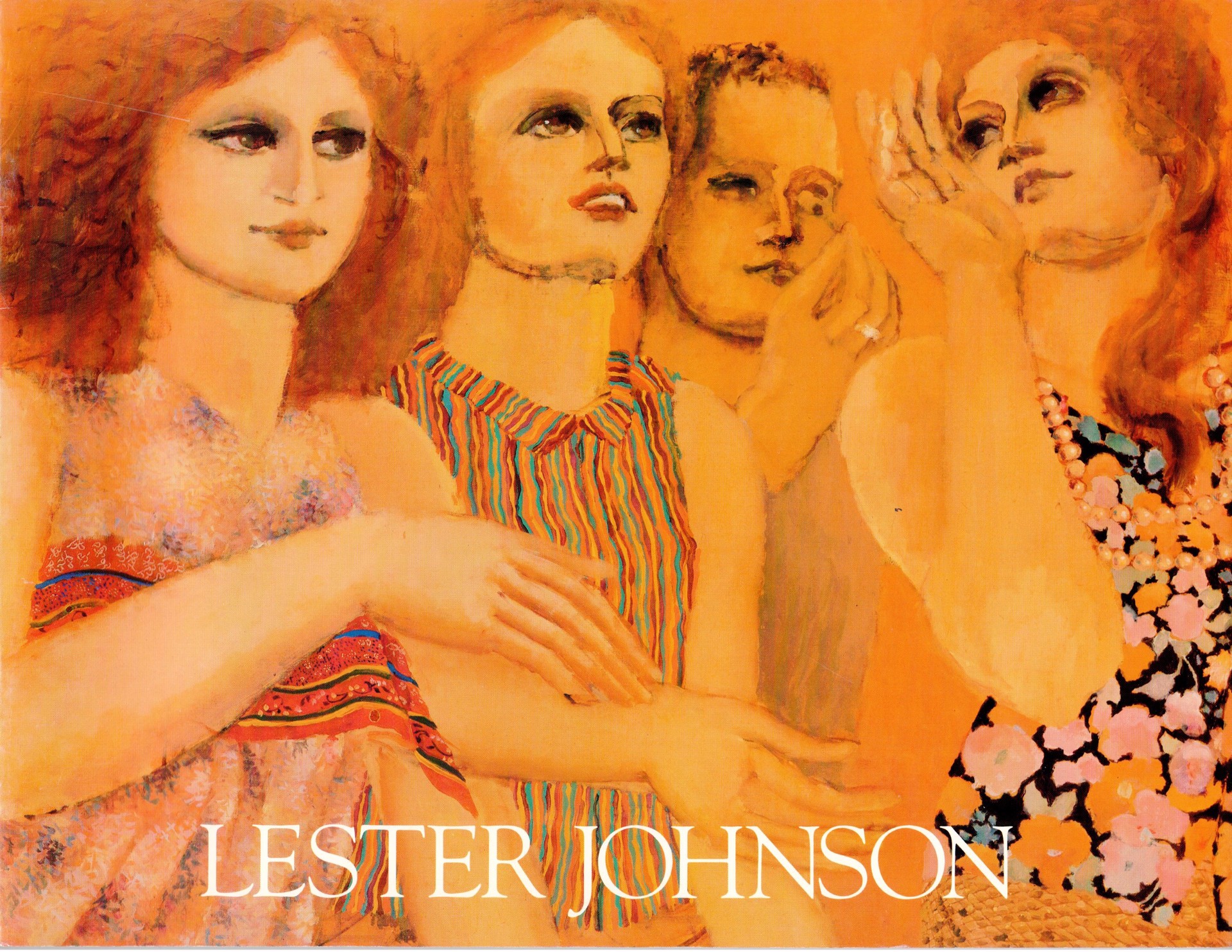 Lester Johnson: Recent Paintings from the Gold Series by Lester Johnson