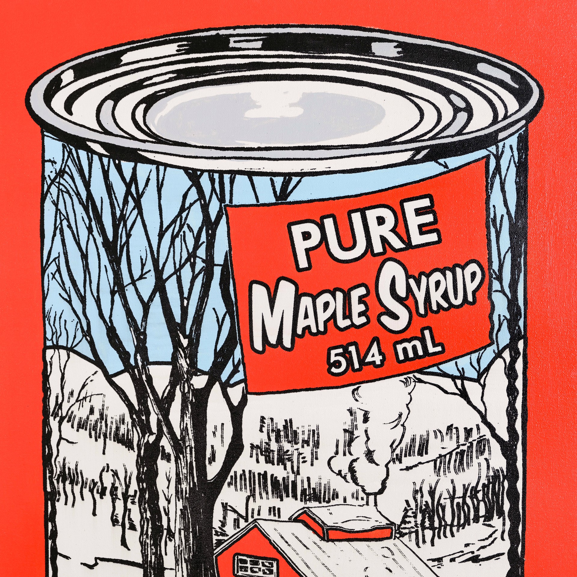 Maple Syrup (Red/Blue) by Whatisadam