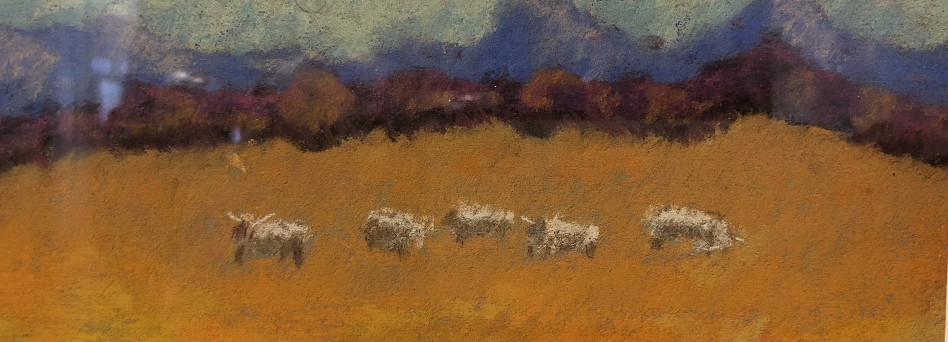 SMALL HERD, RED HILLS by James Pohl