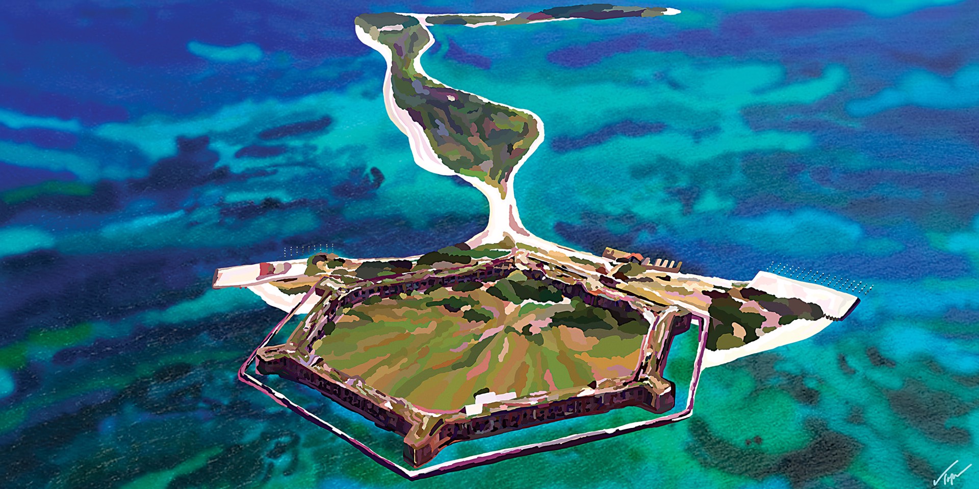 Dry Tortugas National Park by Topher Straus