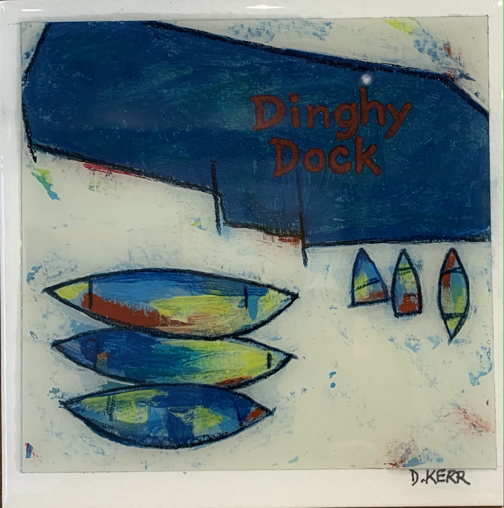 Dinghy Dock 2 by Deborah Kerr