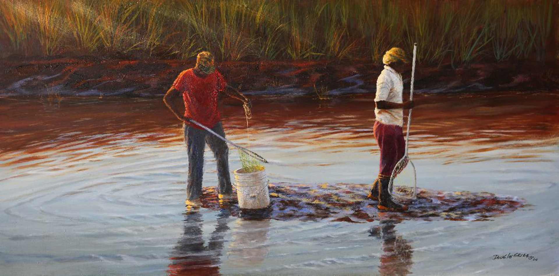 Crabbing in the Lowcountry by Douglas Grier