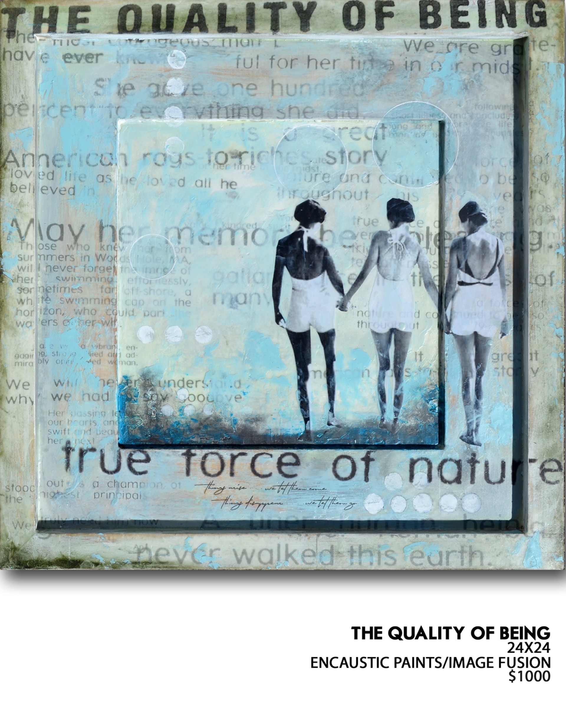 The quality of Being by Ruth Crowe