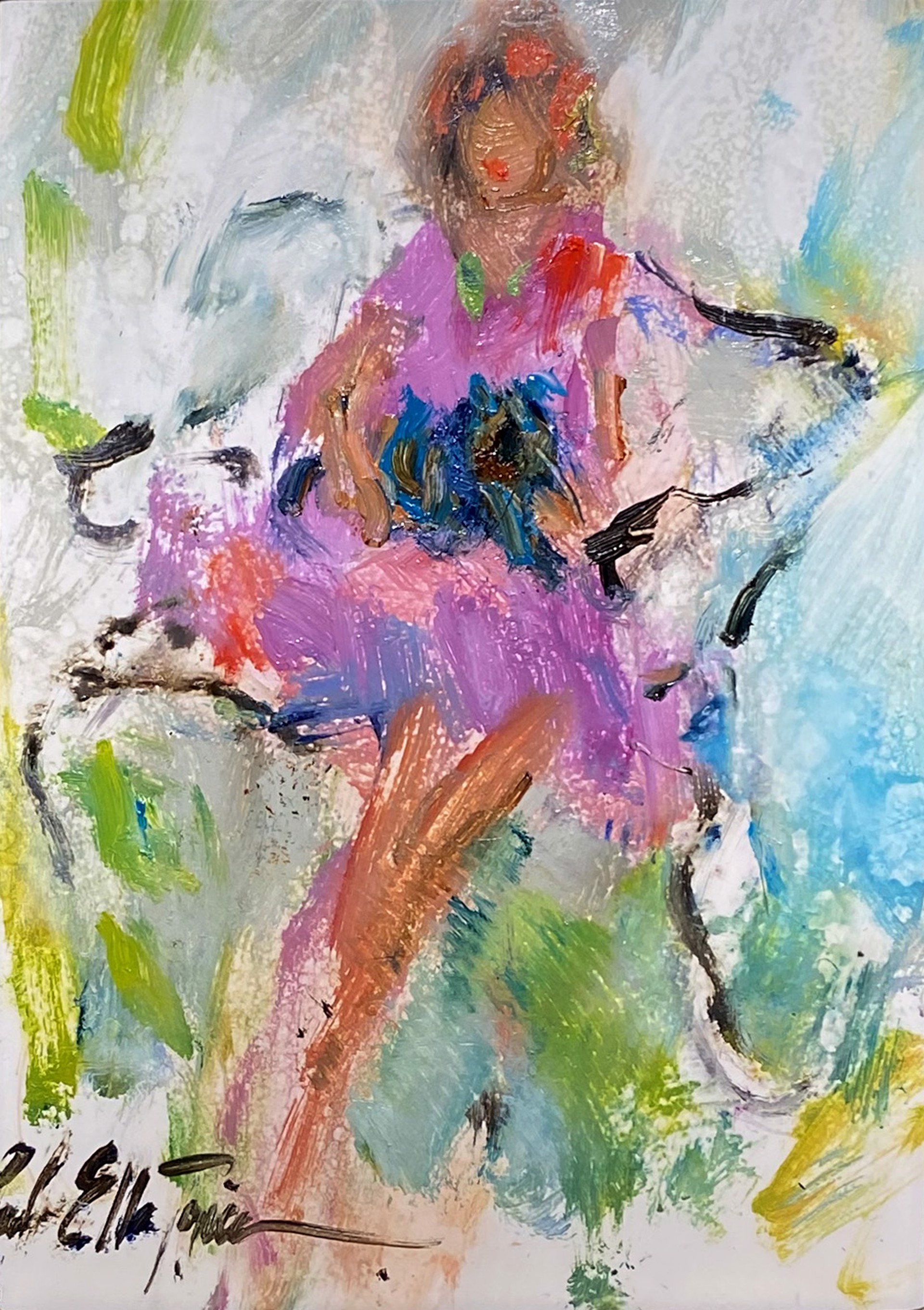 Lady in Pink by Linda Ellen Price