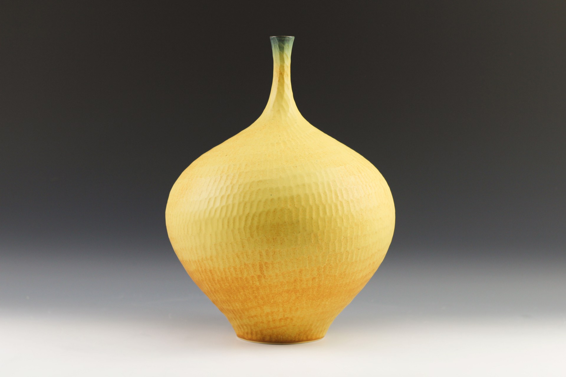 Large Yellow Vase by Paul Jeselskis