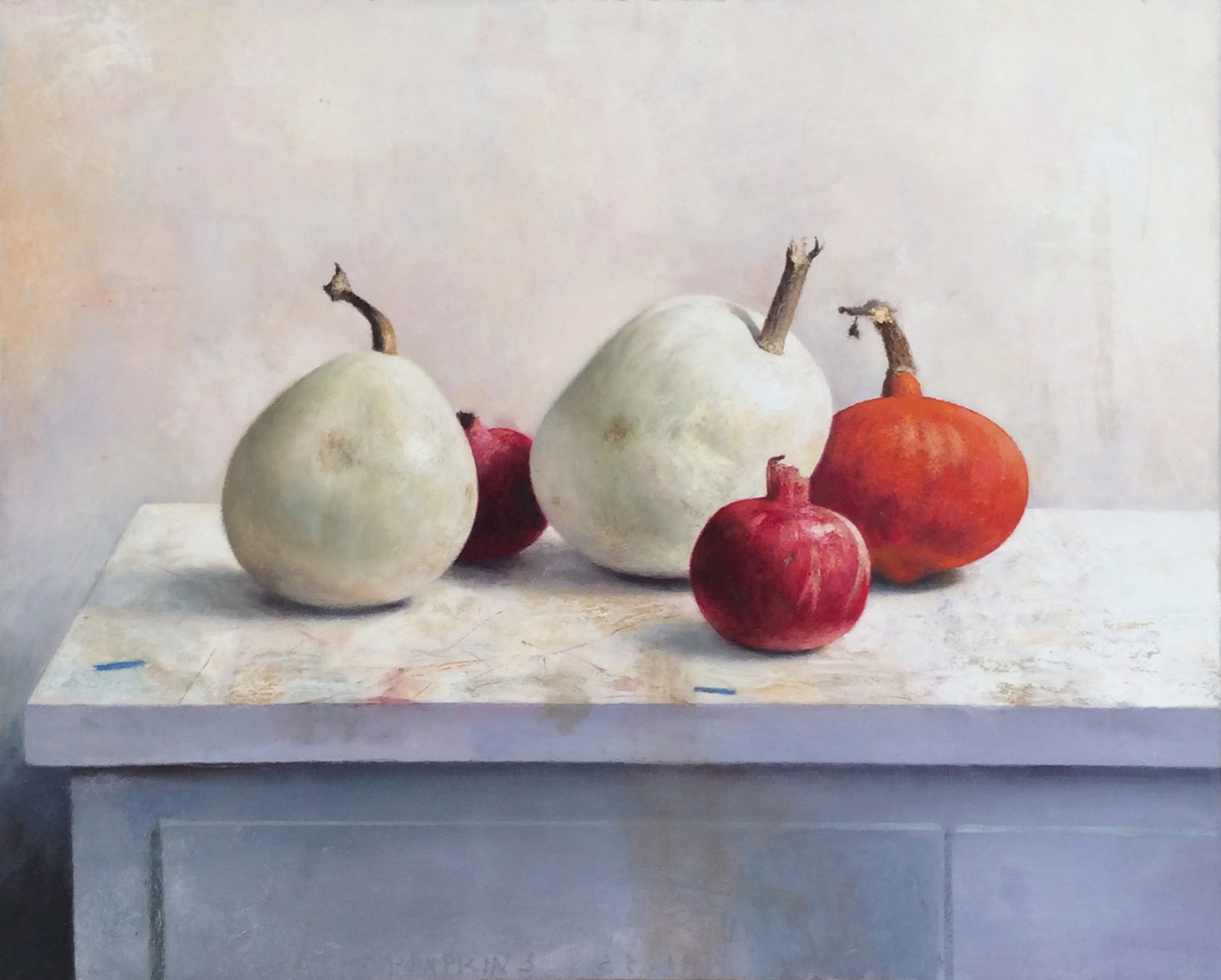 White Pumpkins by Jim Phalen