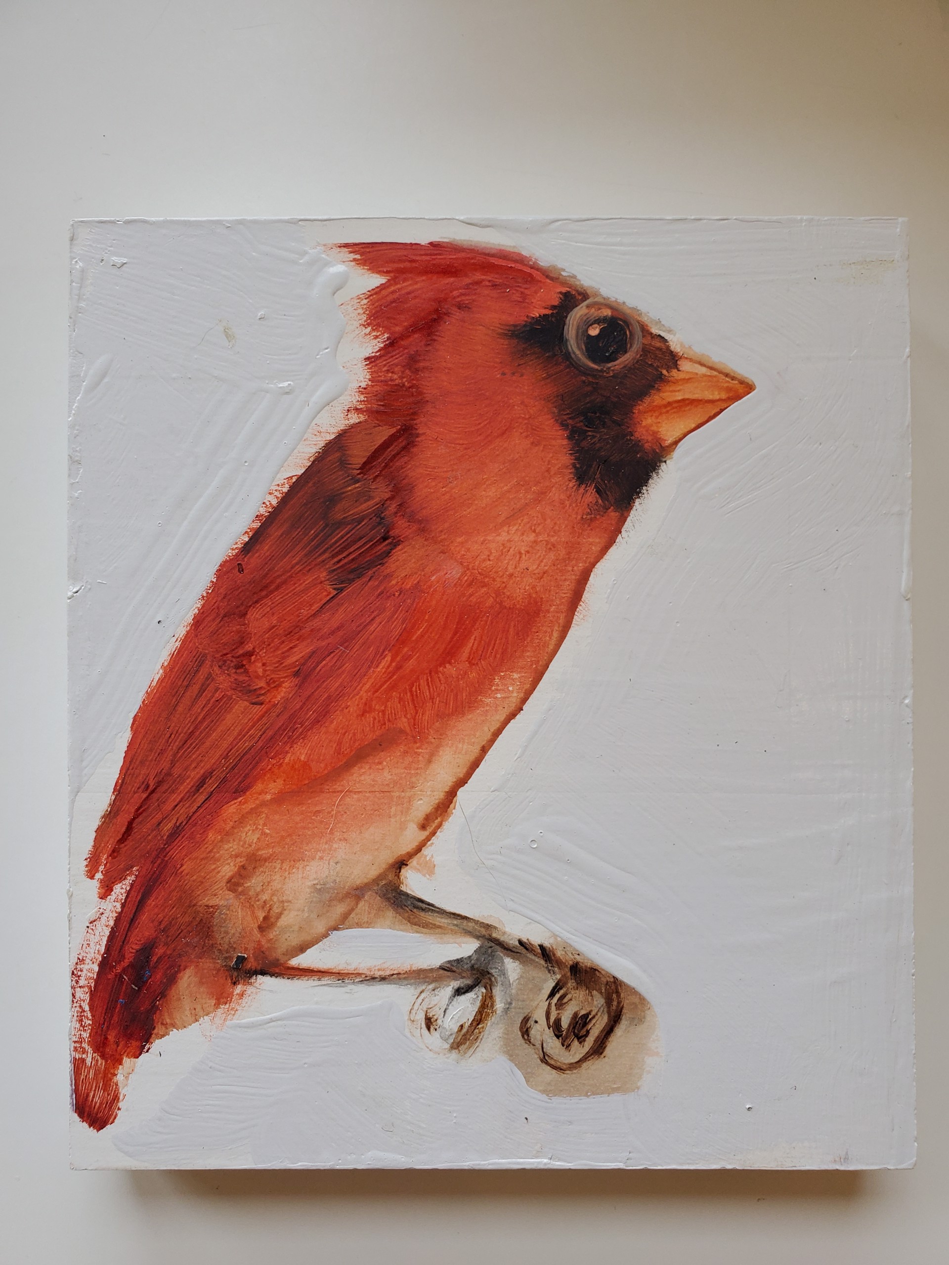 Medium bird block by Diane Kilgore Condon