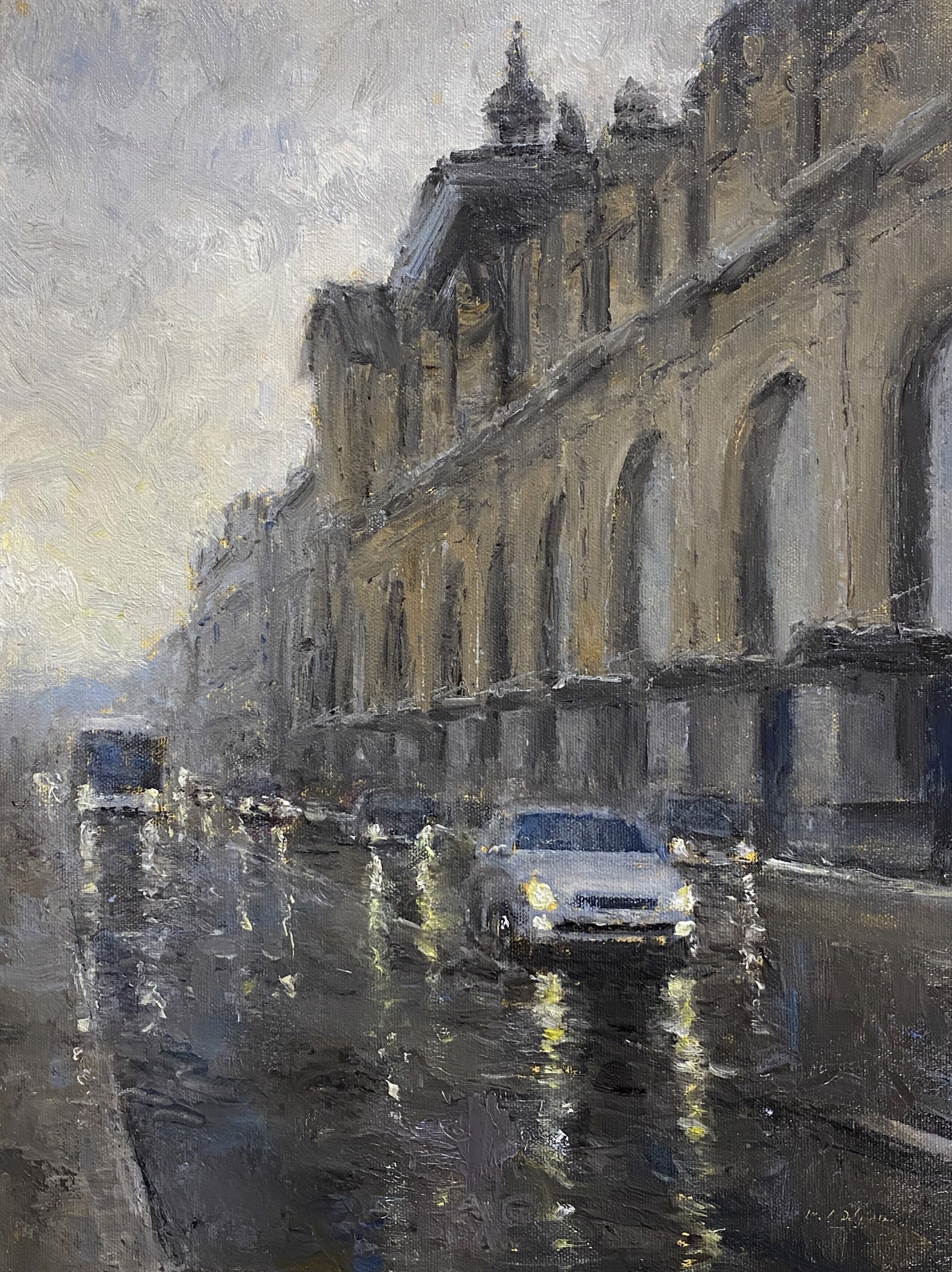 Rainy Day, Musee d'Orsay by Mark Daly