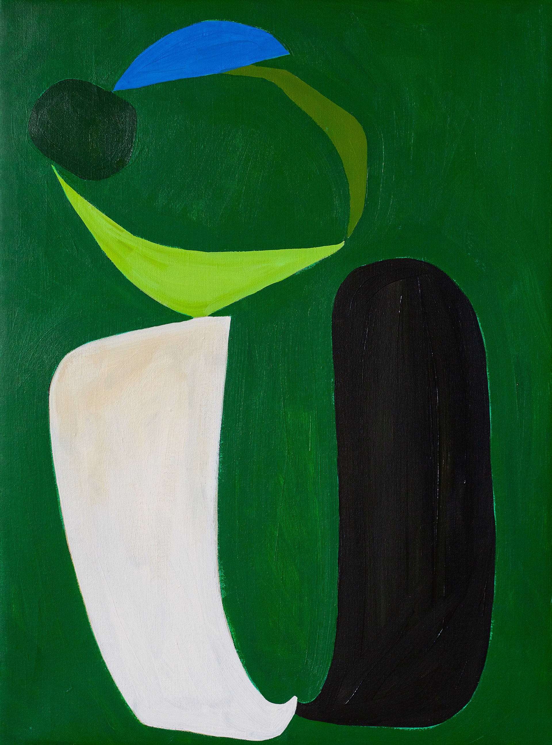 Green Collage by Susan Hable