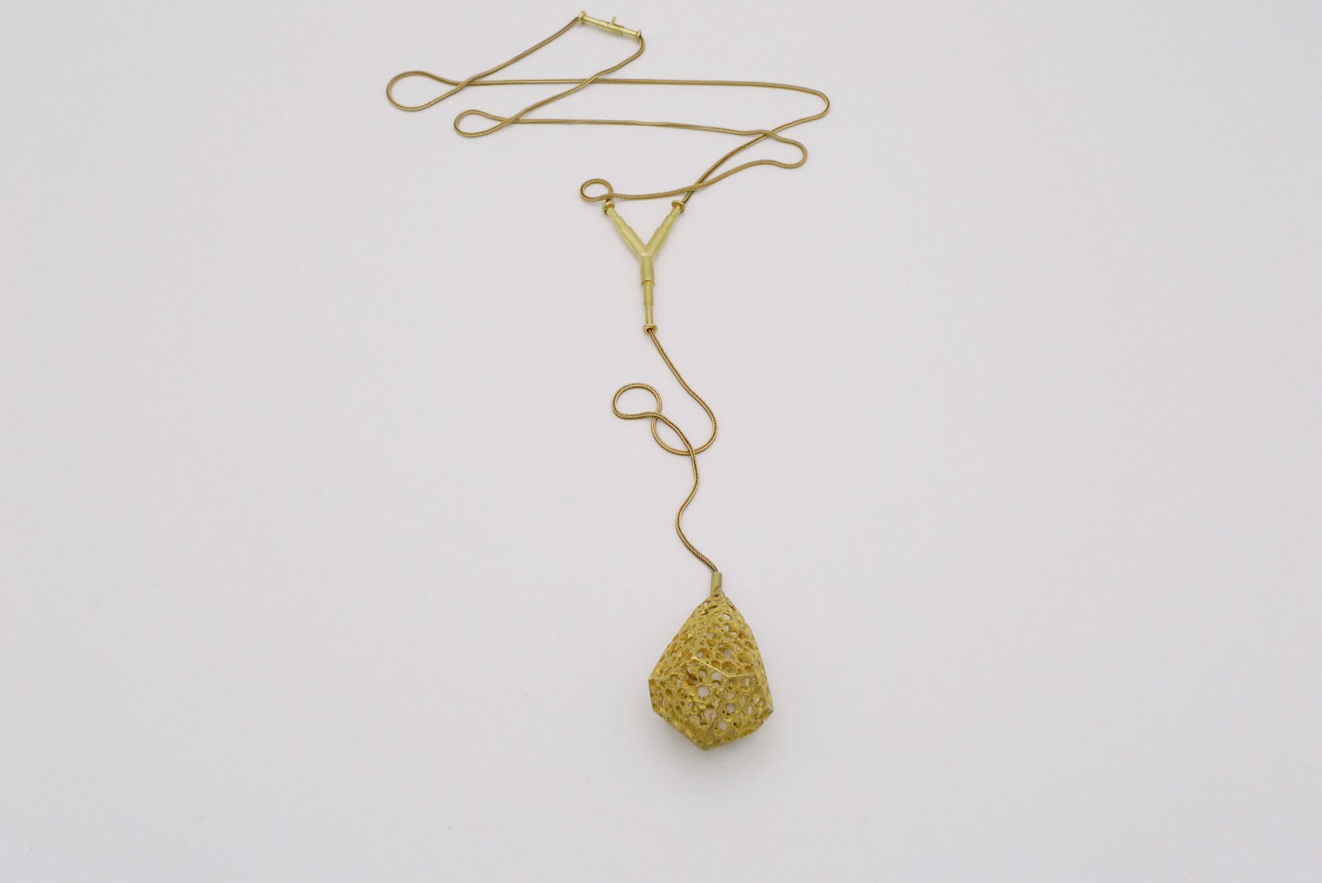 Facet Necklace #22 by Lisa Gralnick