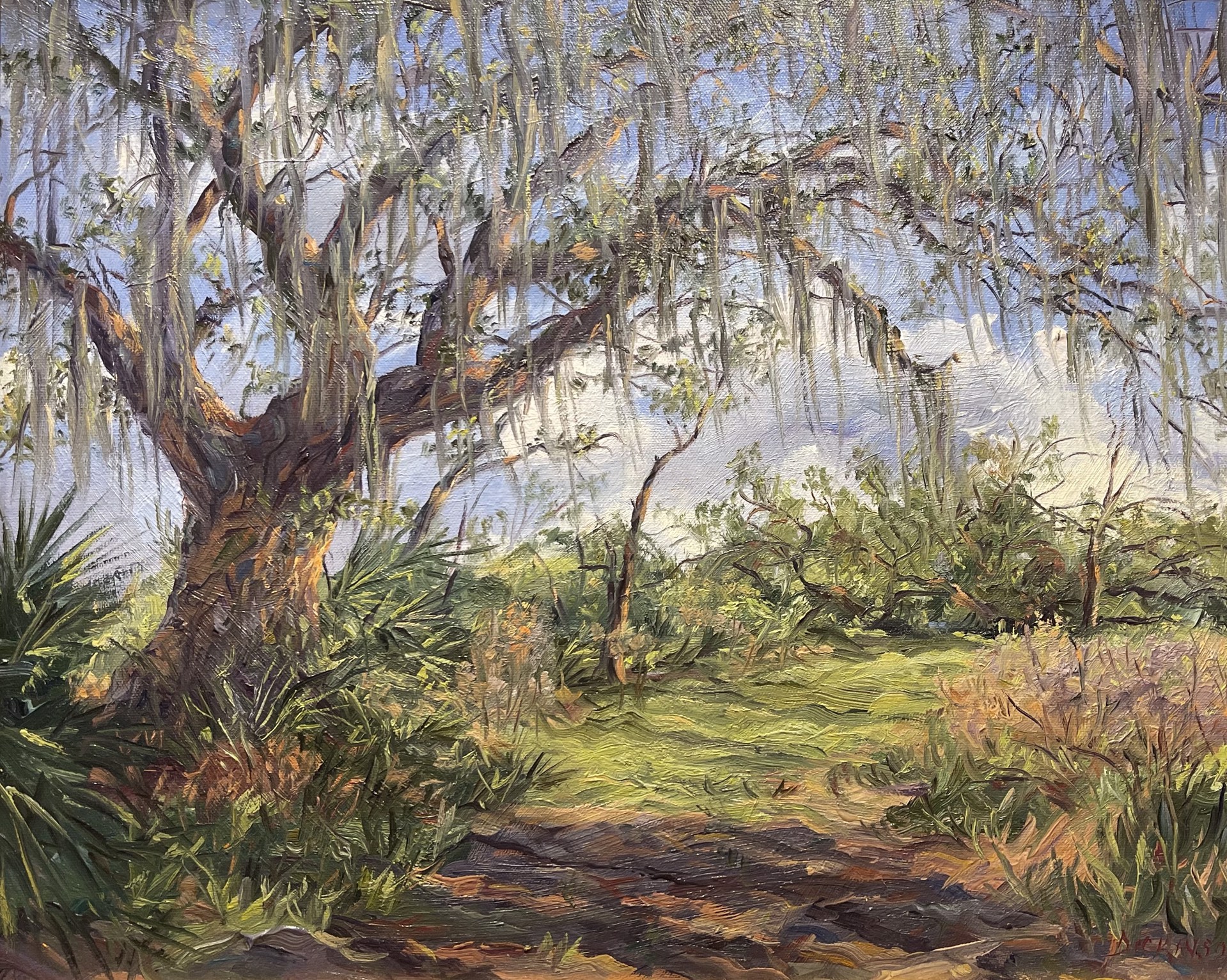 The Lake Path - SOLD by Charles Dickinson