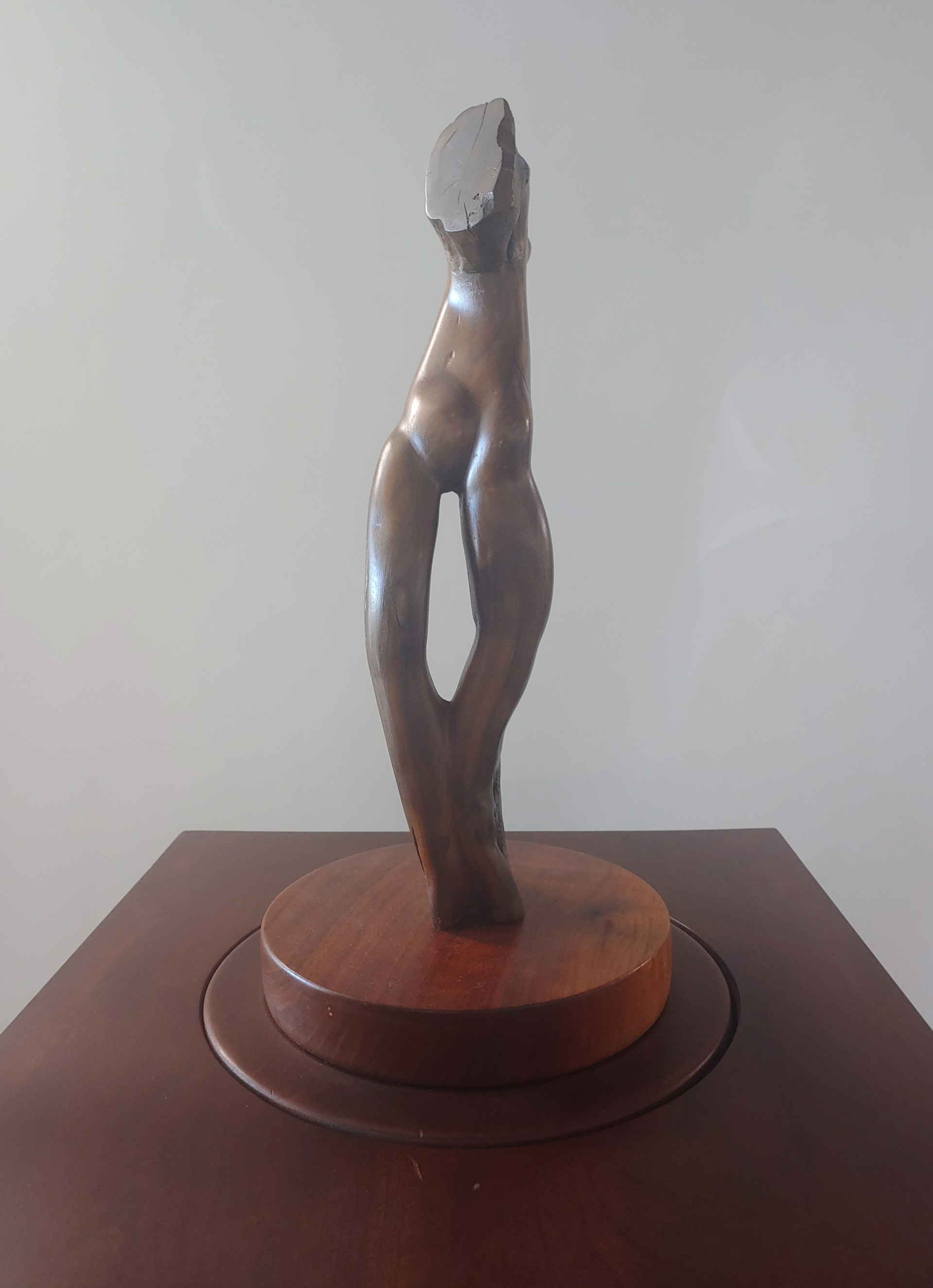 Daphne - Wood Sculpture by David Amdur