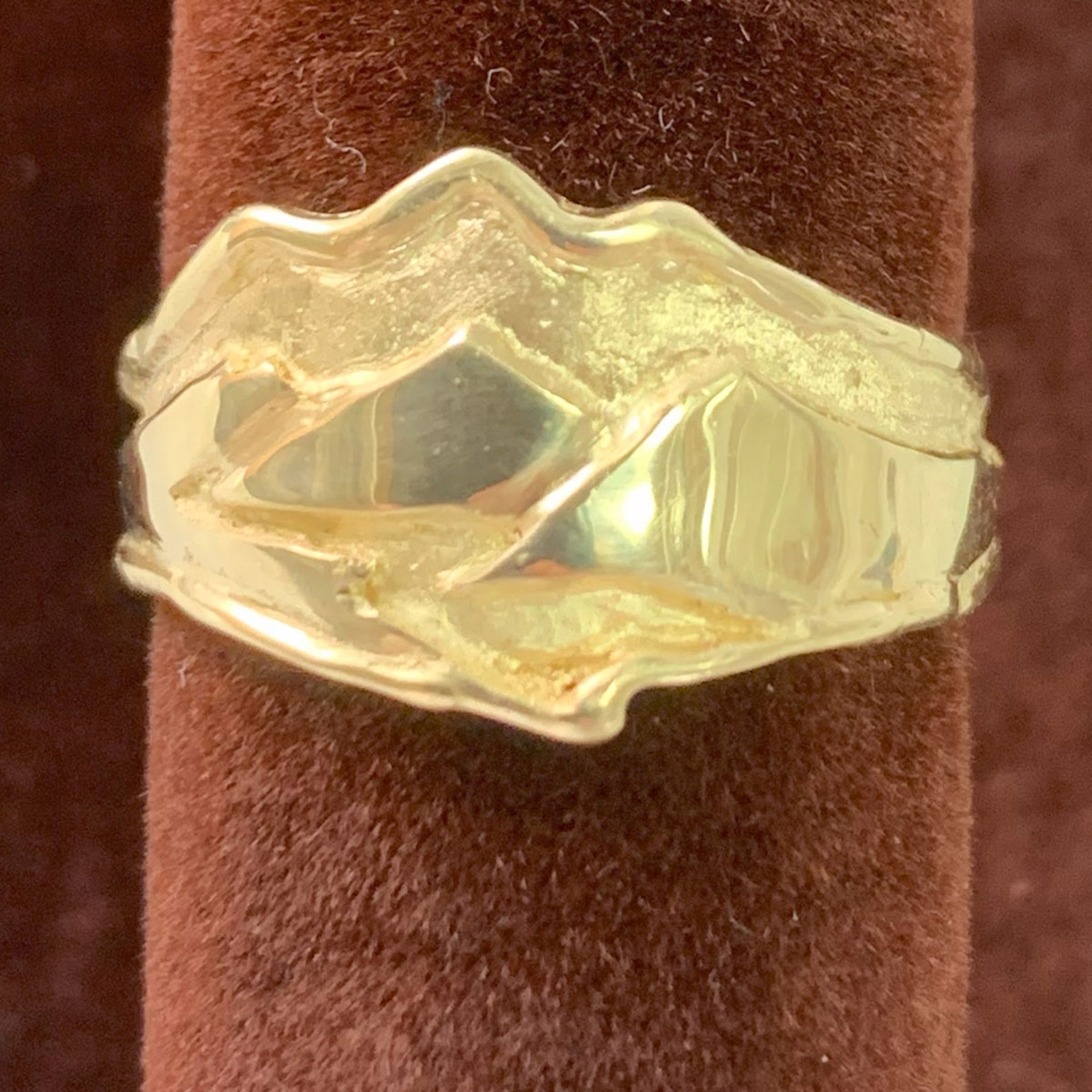 Mirror Mountain Ring by Sharon Amber