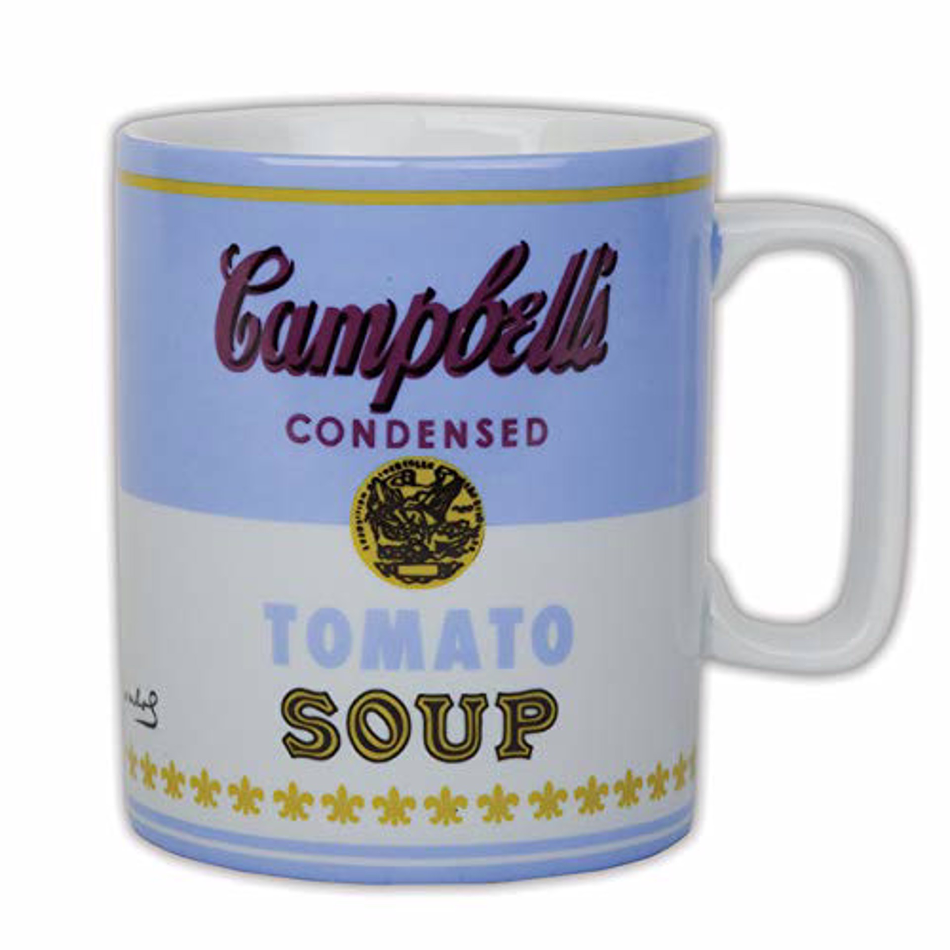 Campbell’s Soup Violet Mug by Andy Warhol