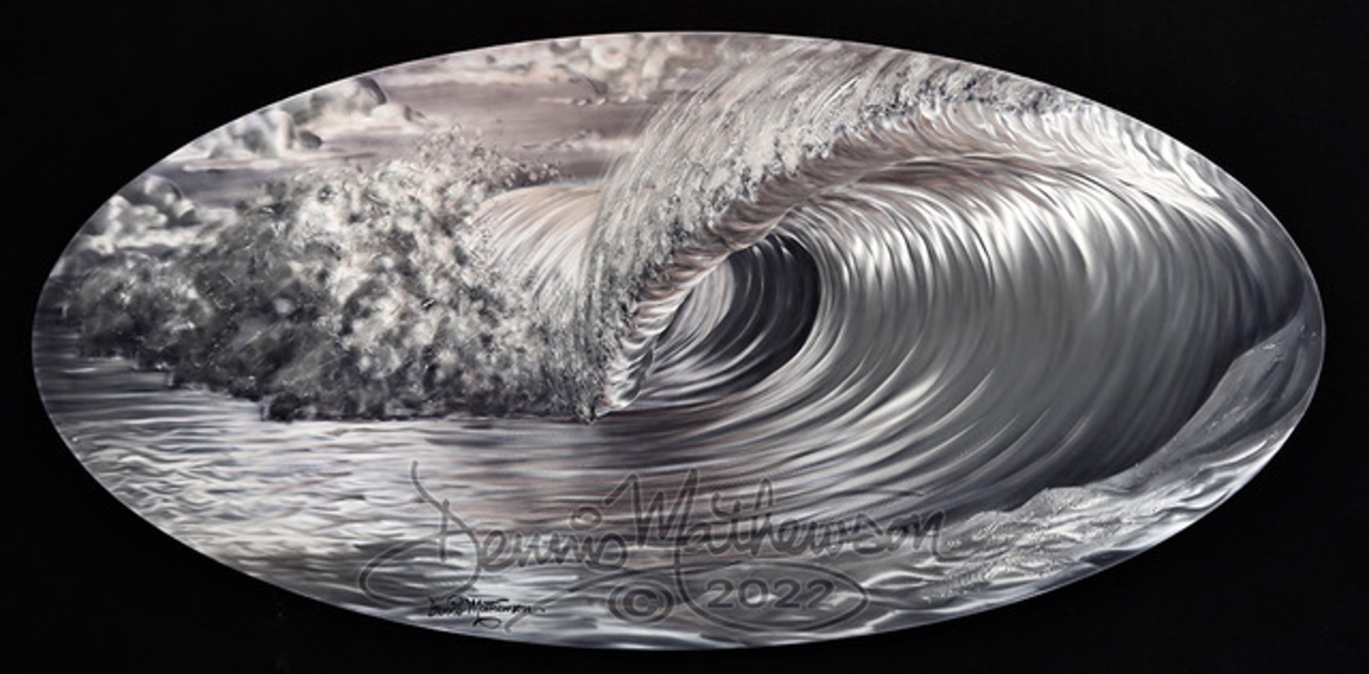 Fierce Sea by Dennis Mathewson