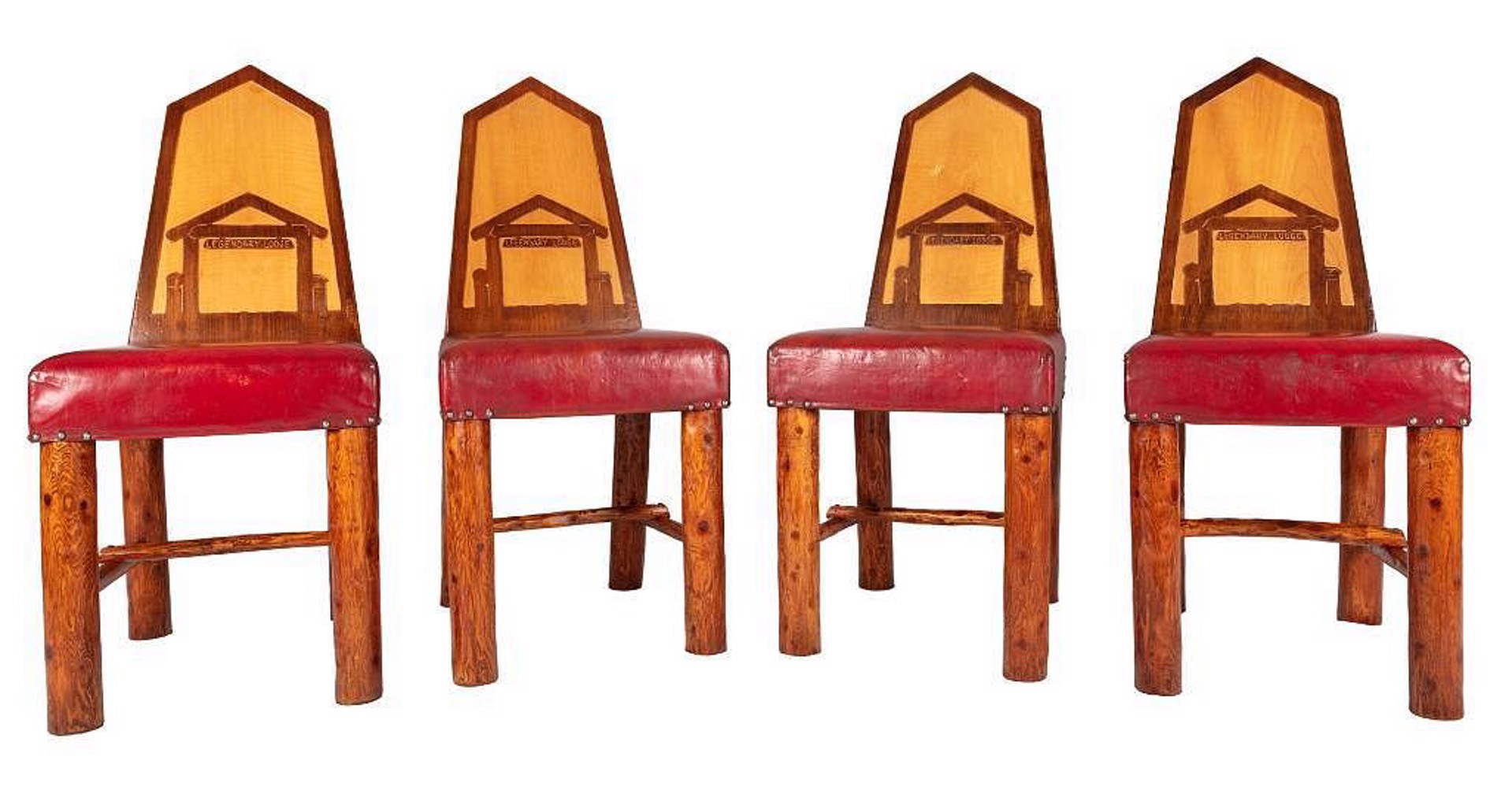 Side Chairs - 4 (Legendary Lodge) by Thomas Molesworth