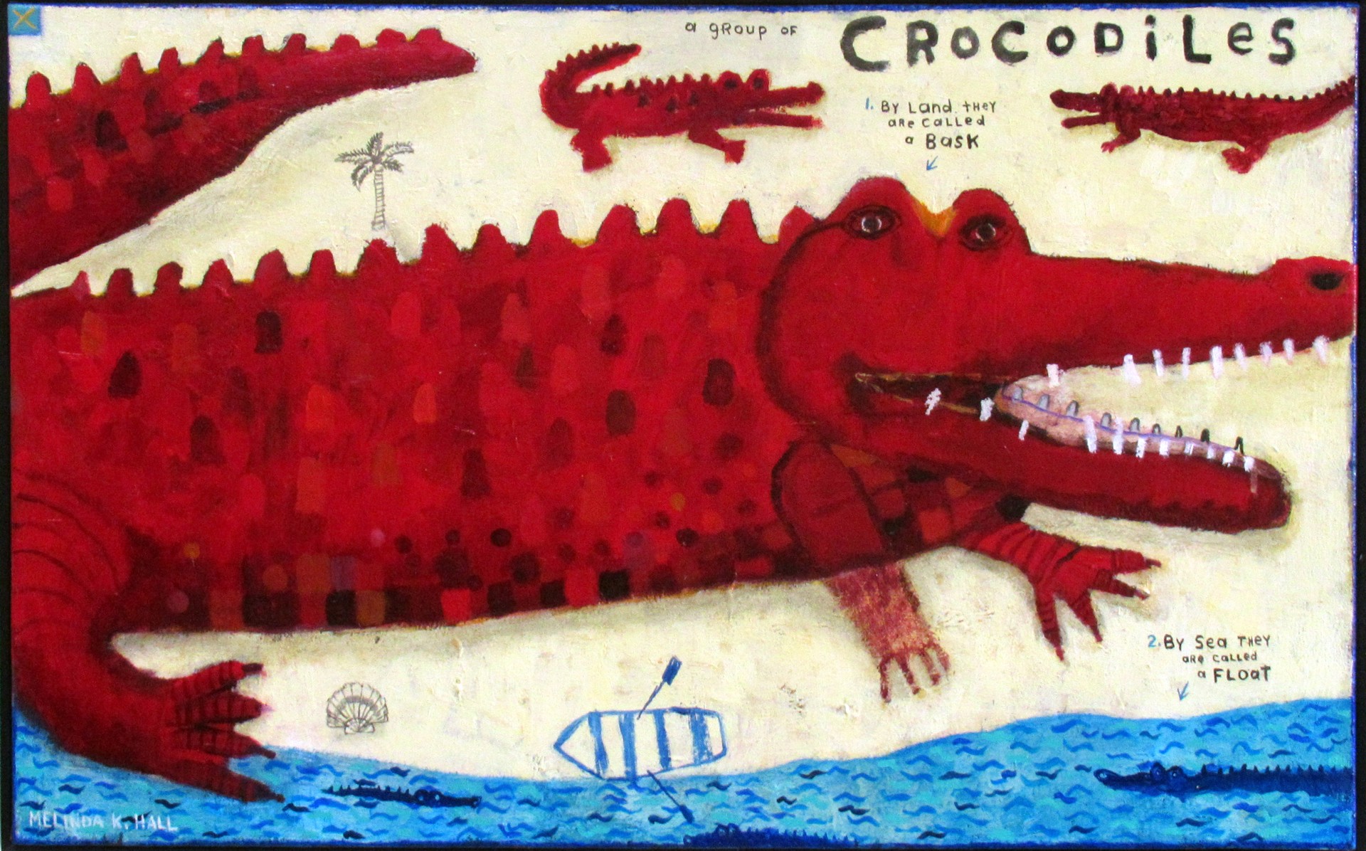 Crocodiles:   A Bask and a Float by Melinda K. Hall