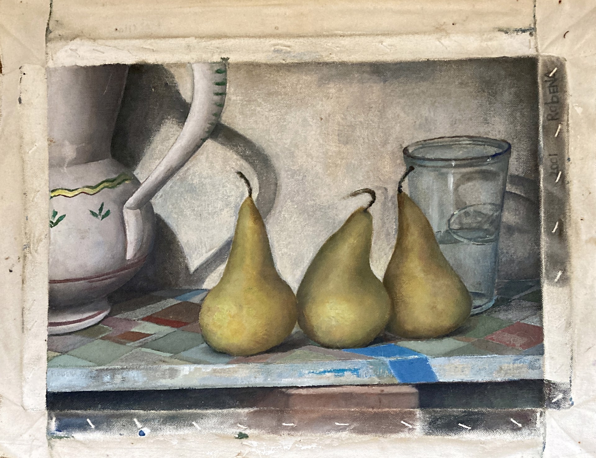 Three Pears by Robena Malicoat