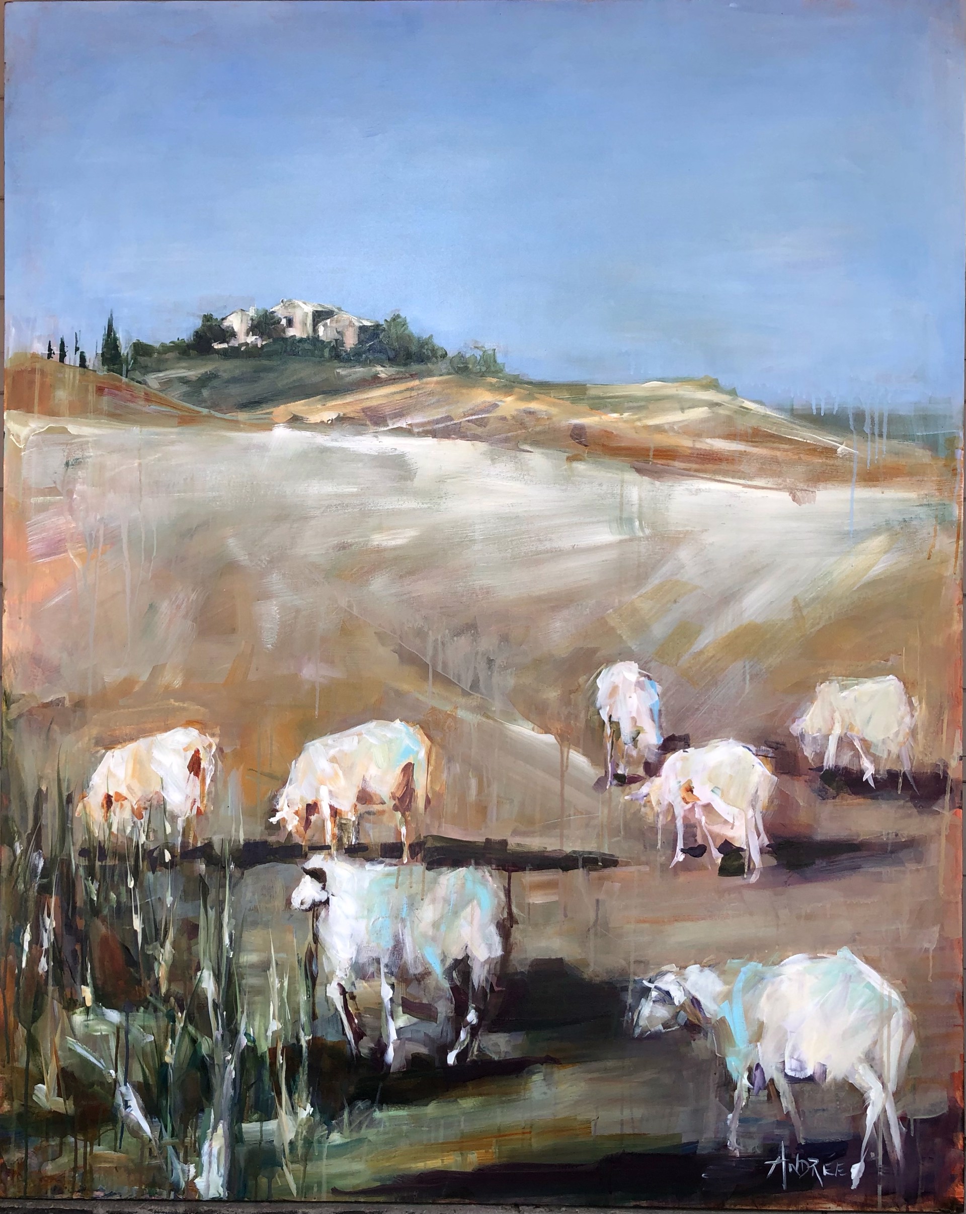 Tuscan Shepherd by Andrée Hudson
