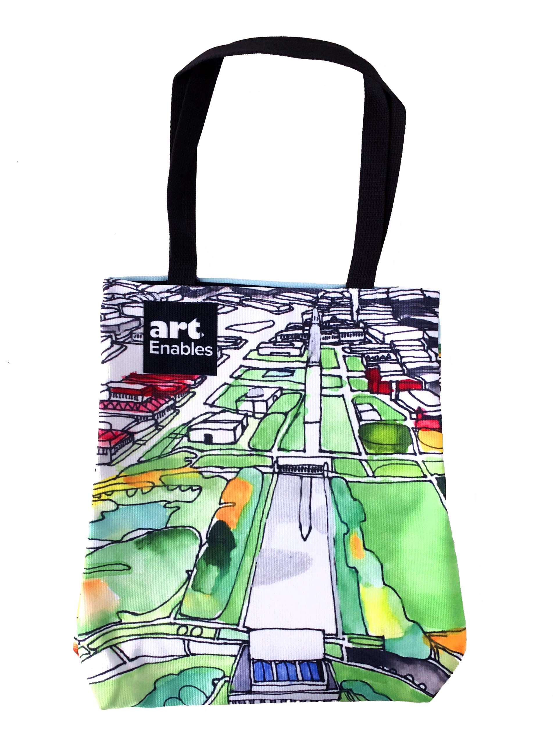 Charles Meissner DC tote bag by Art Enables Merchandise