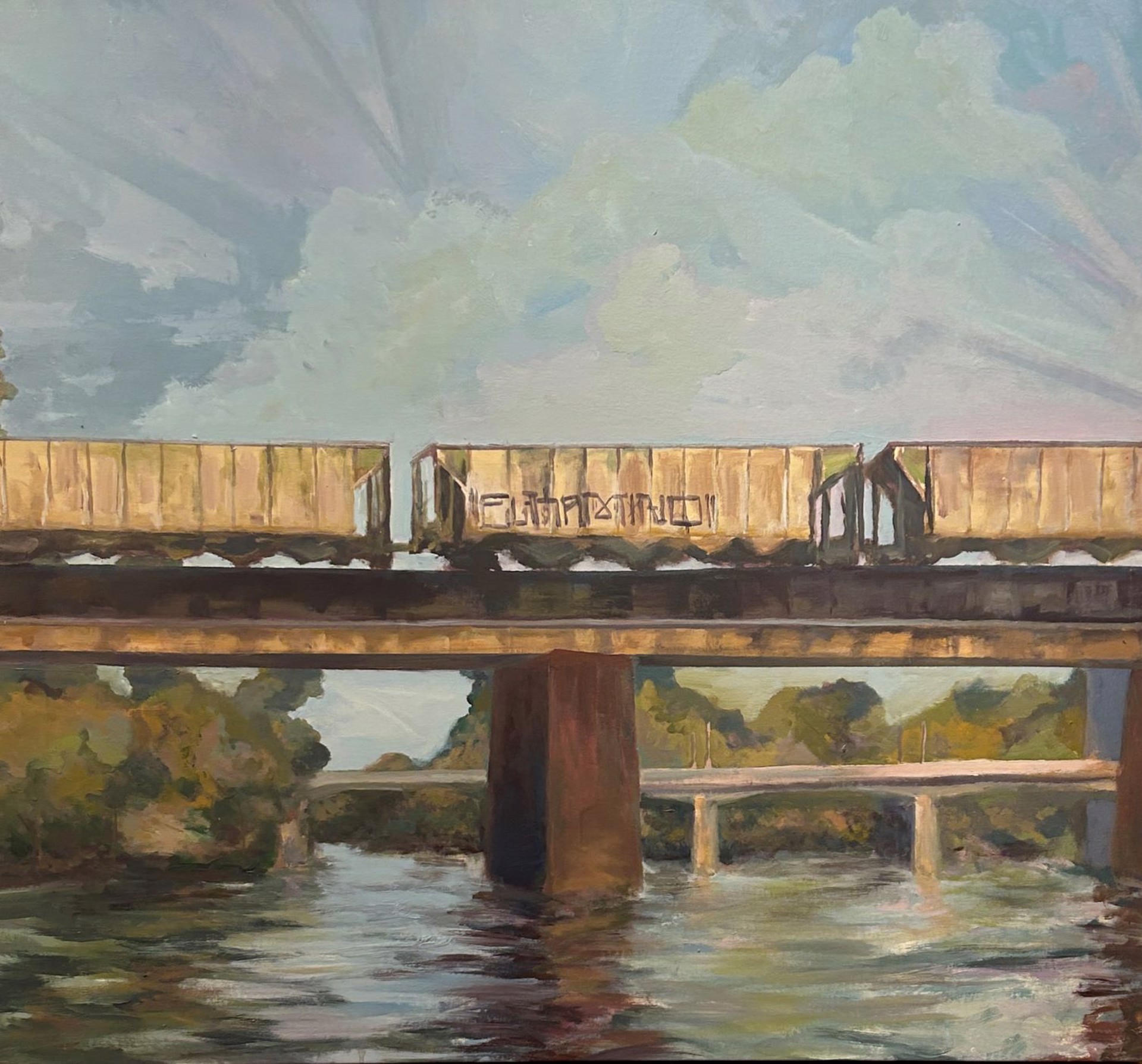 Bridge Study #3 by Ed Trask
