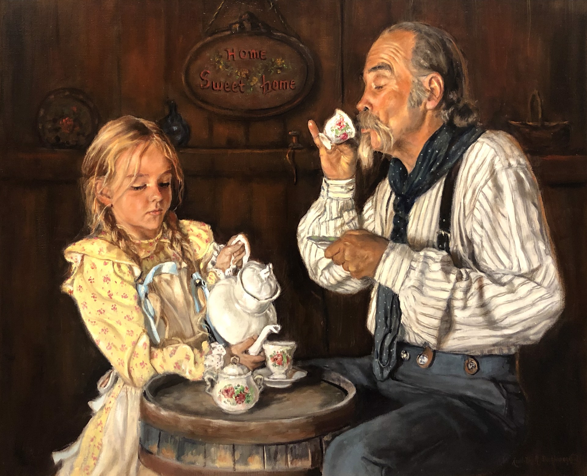 Tea Party by Judith Dickinson