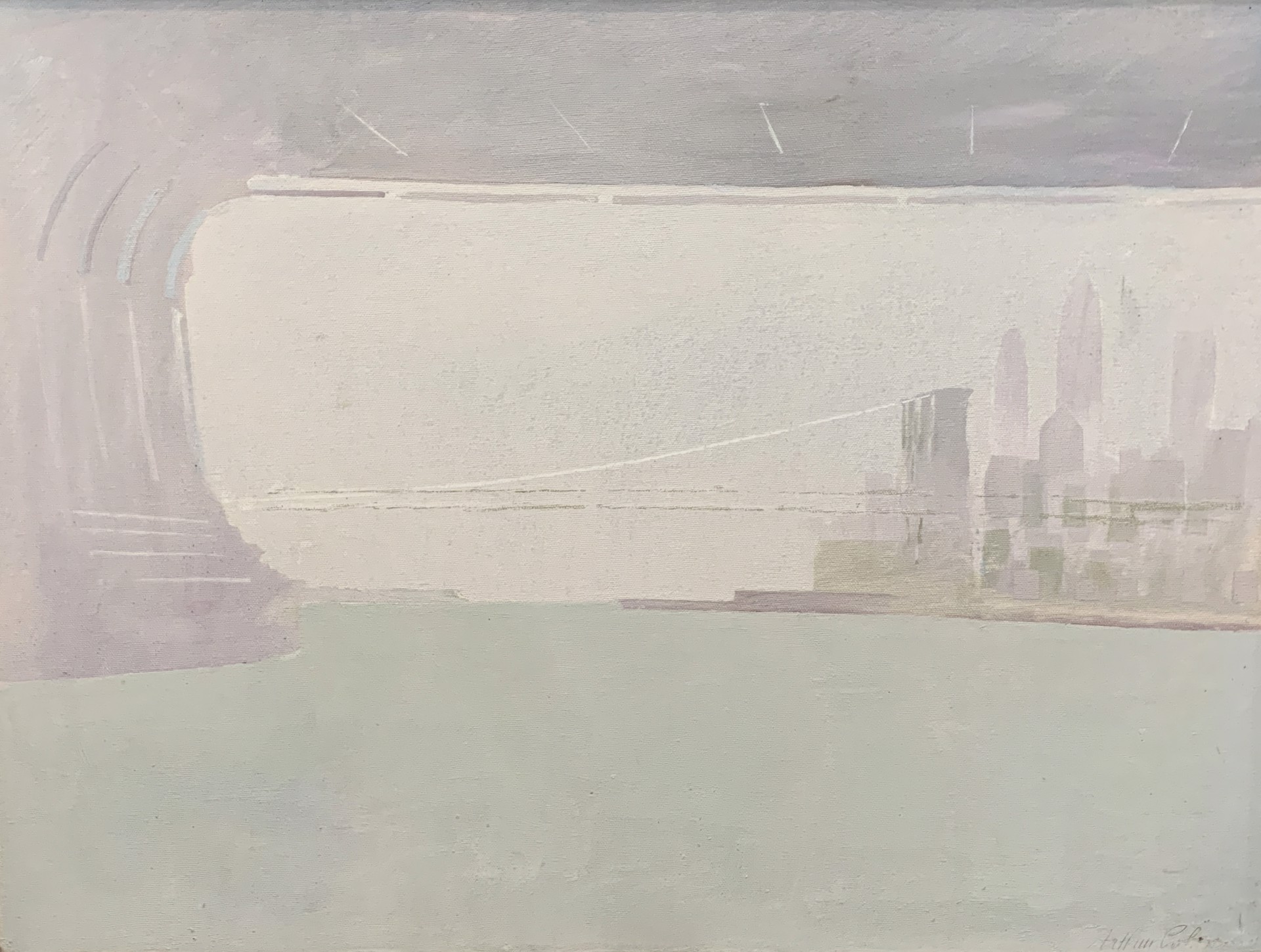 Brooklyn Bridge II by Arthur Cohen