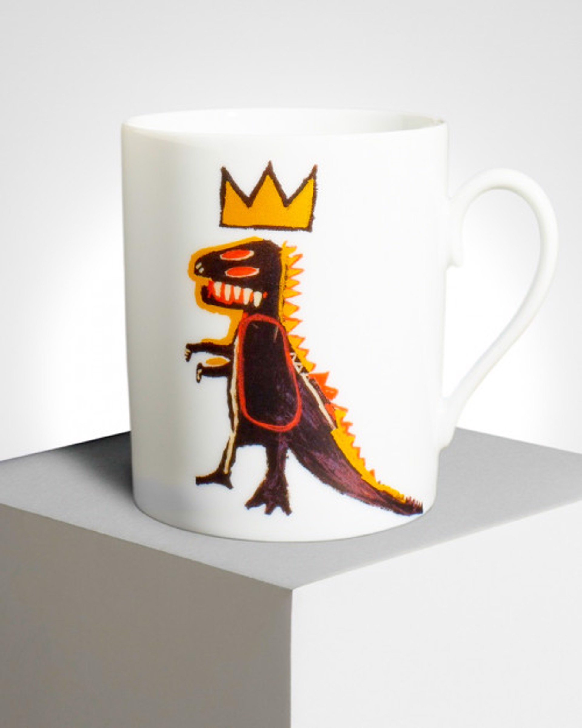 Gold Dragon Mug by Jean-Michel Basquiat