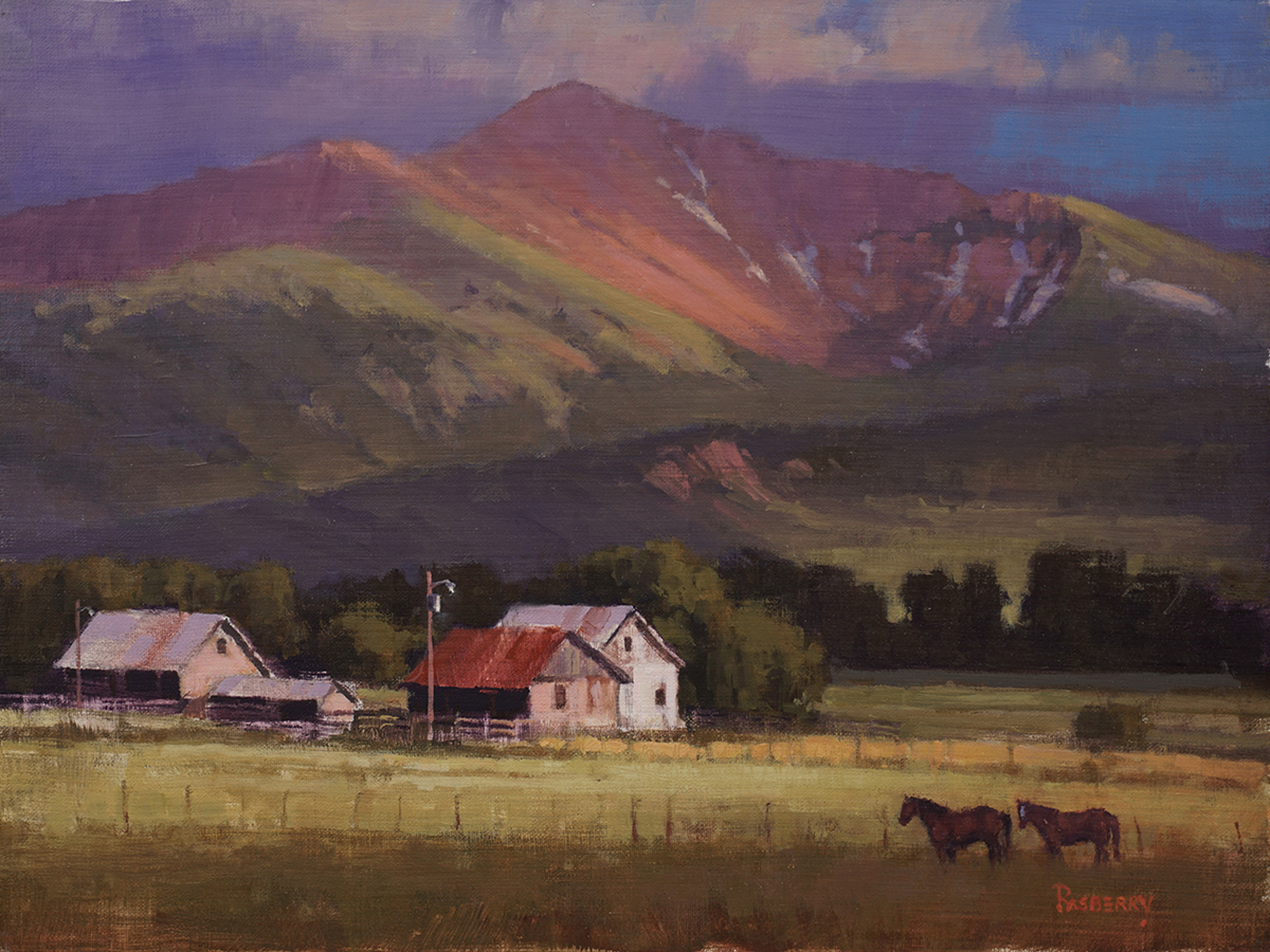 High Mountain Ranch by John Rasberry