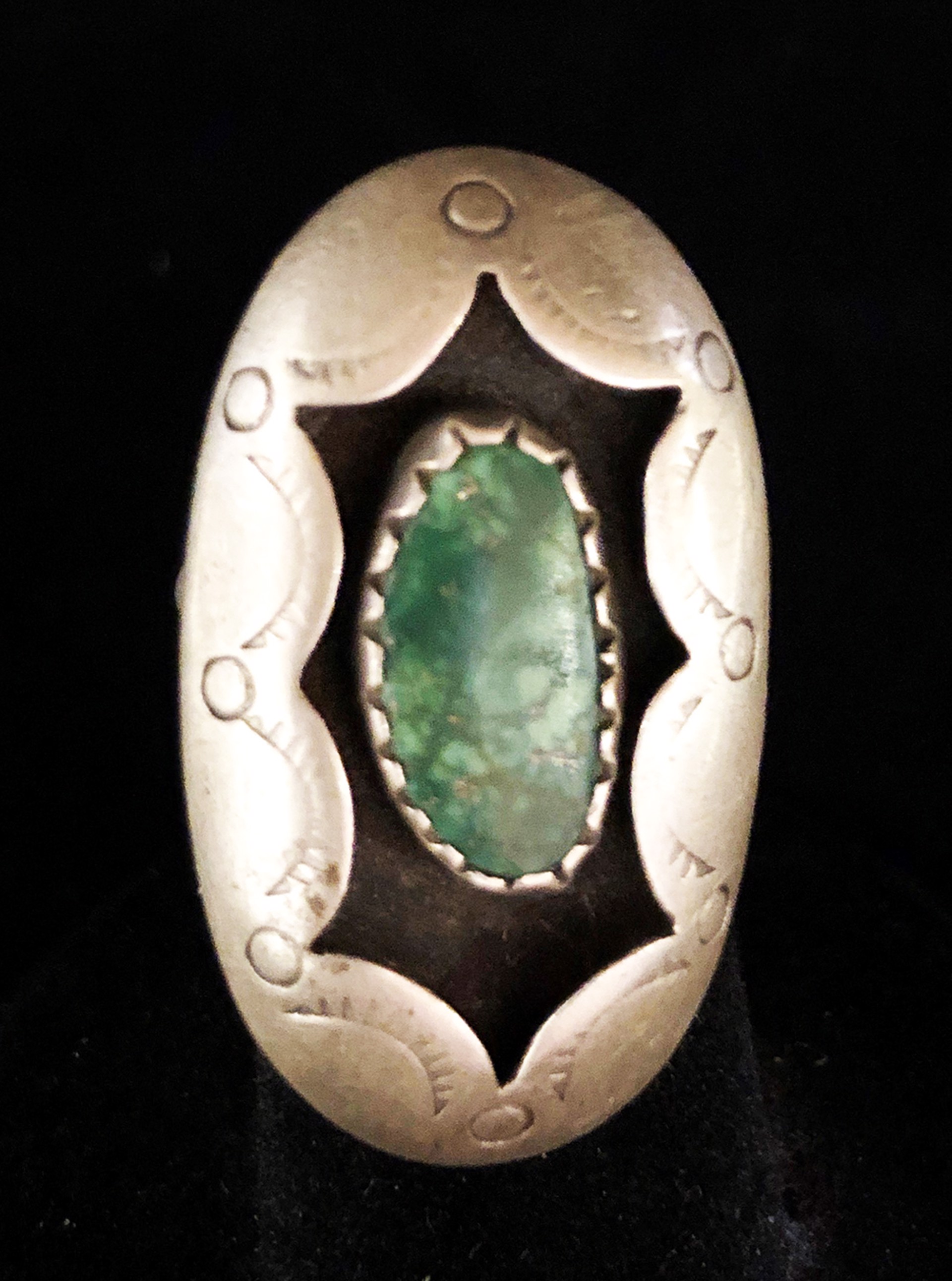 Navajo Turquoise Shadow Ring
