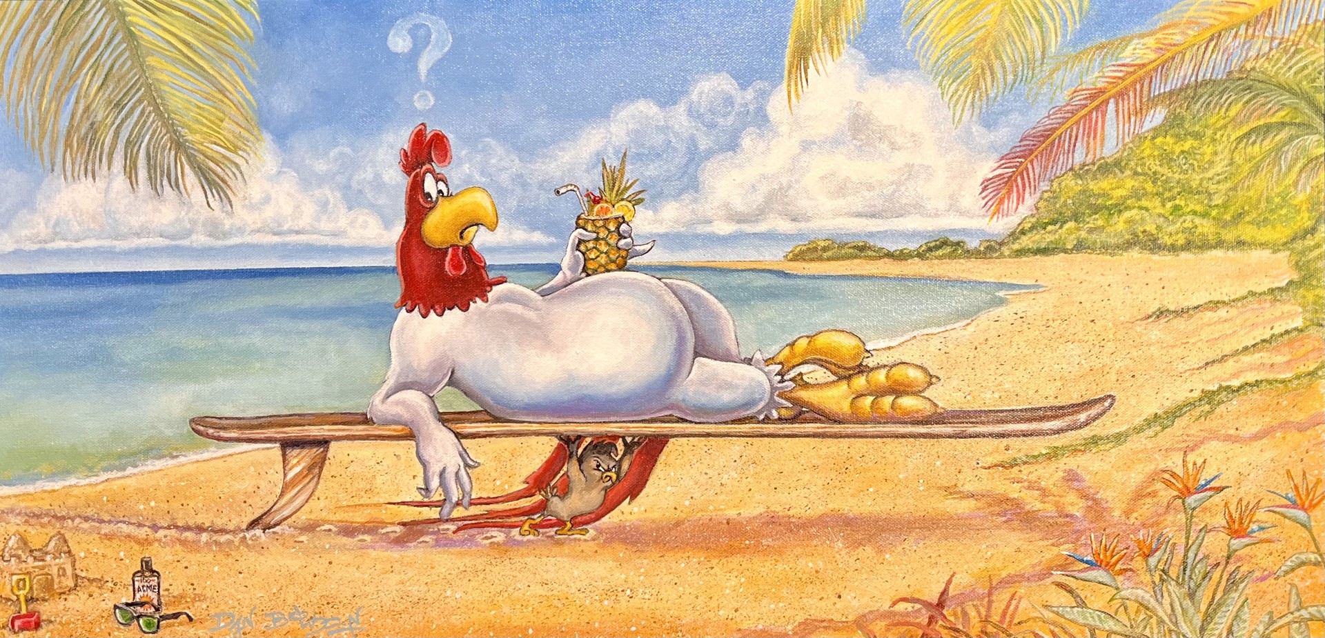 Carried Away On Vacation by Dan Bowden (Chuck Jones Collection)