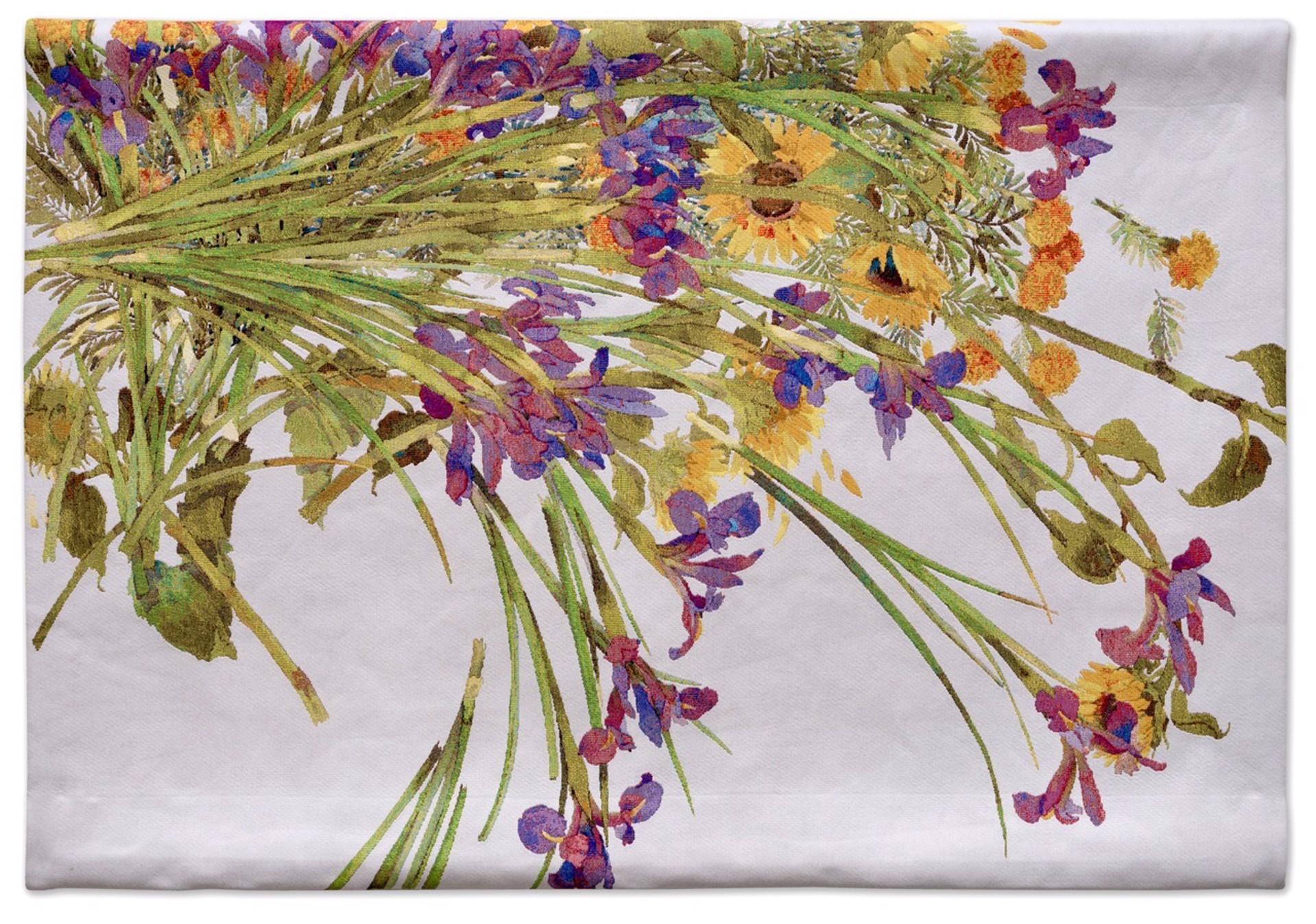 Flower Cascade - tapestry ltd ed. by Gary Bukovnik