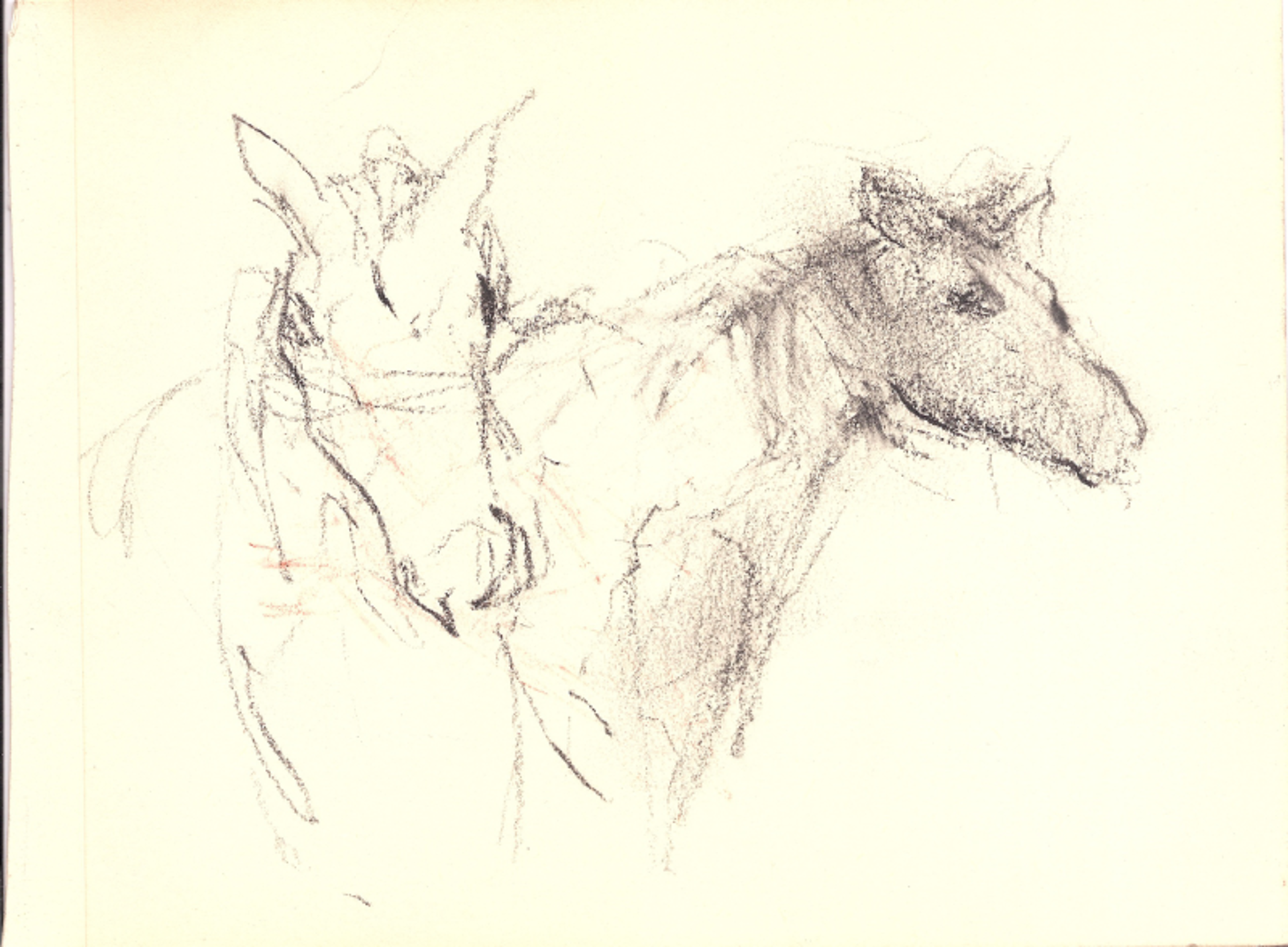 Serenbe Horses - (Sold) by Gail Foster