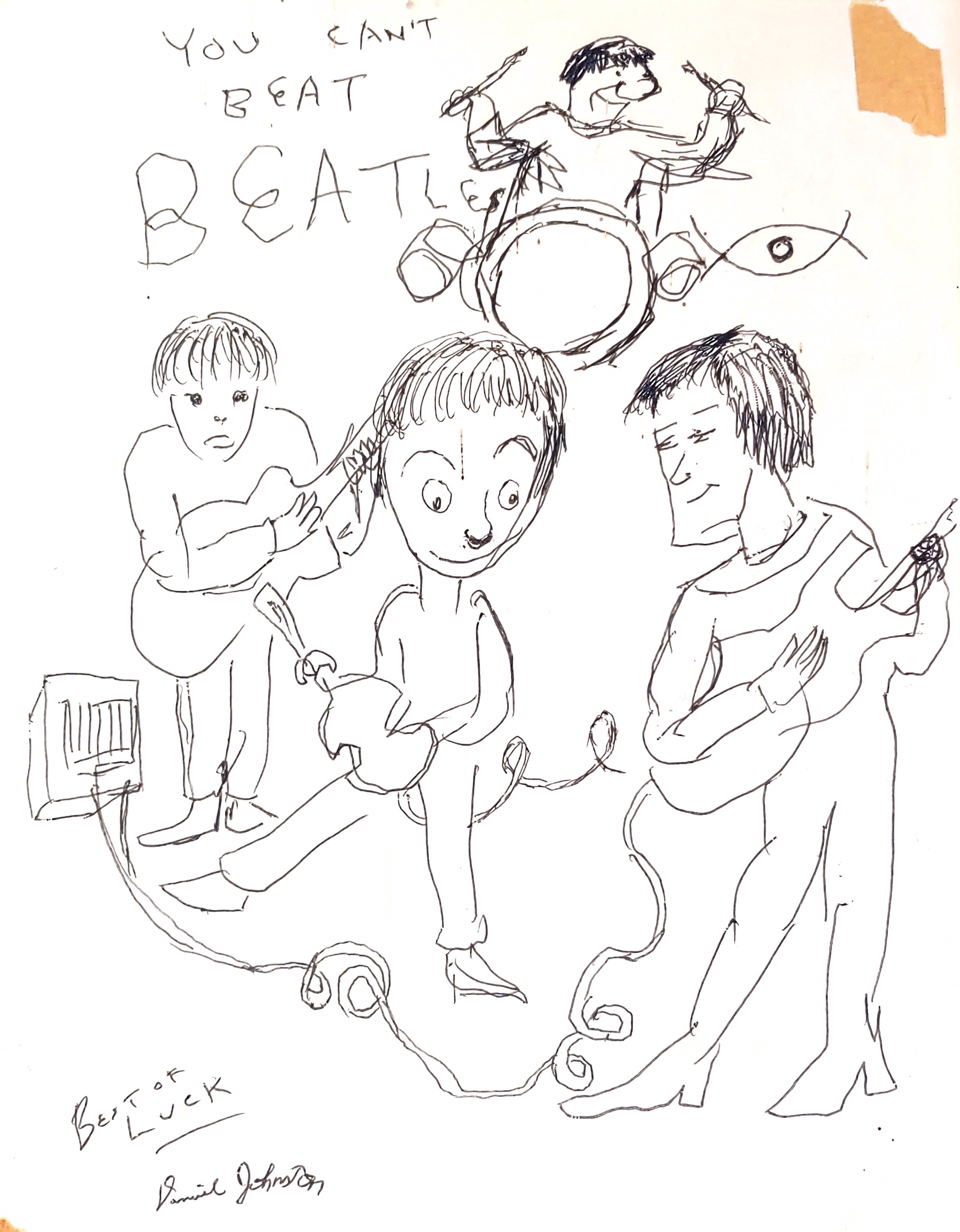 You Can't Beat Beatles by Daniel Johnston