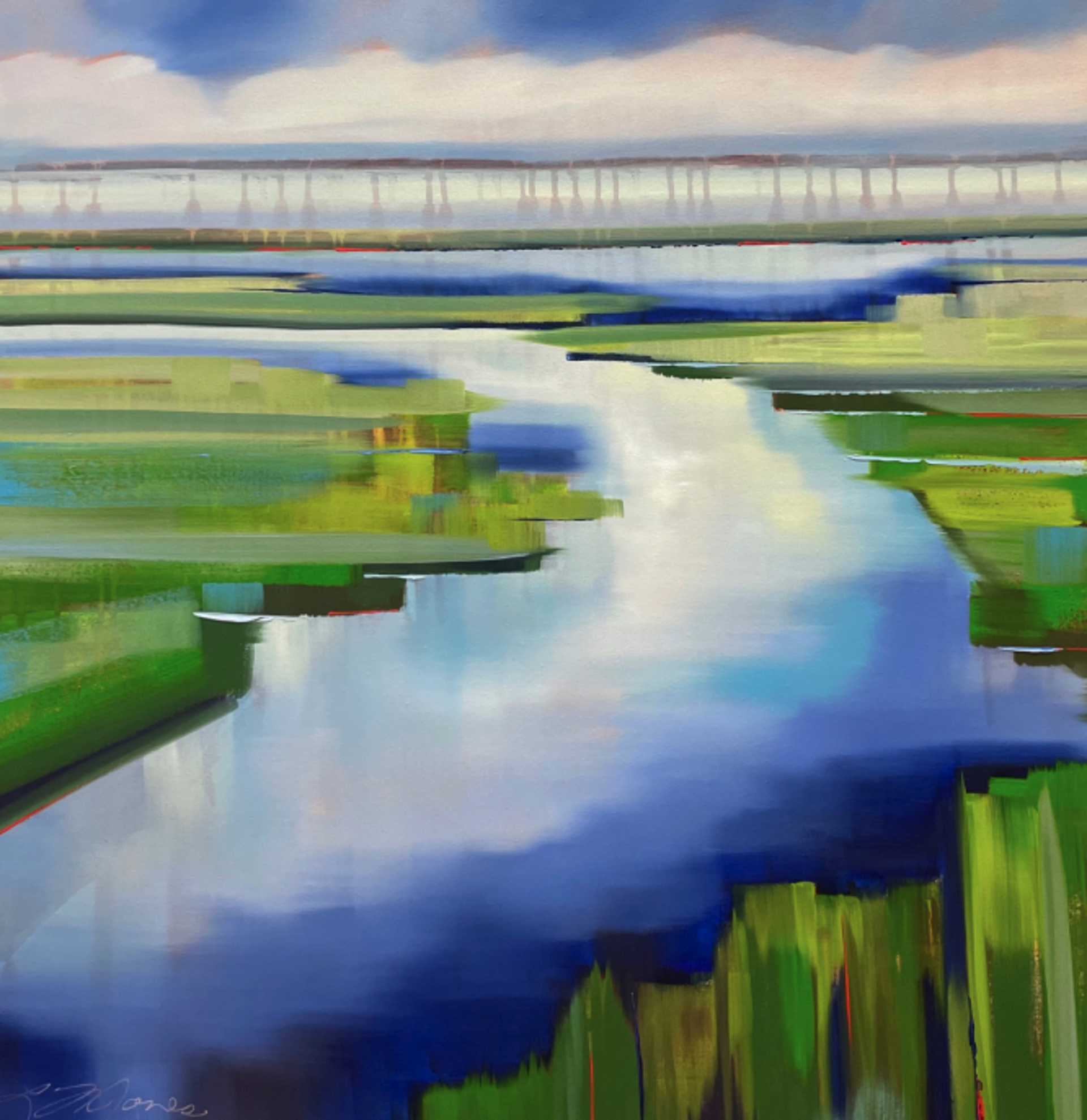 Into The Deep Blue, II by Lindsay H Jones