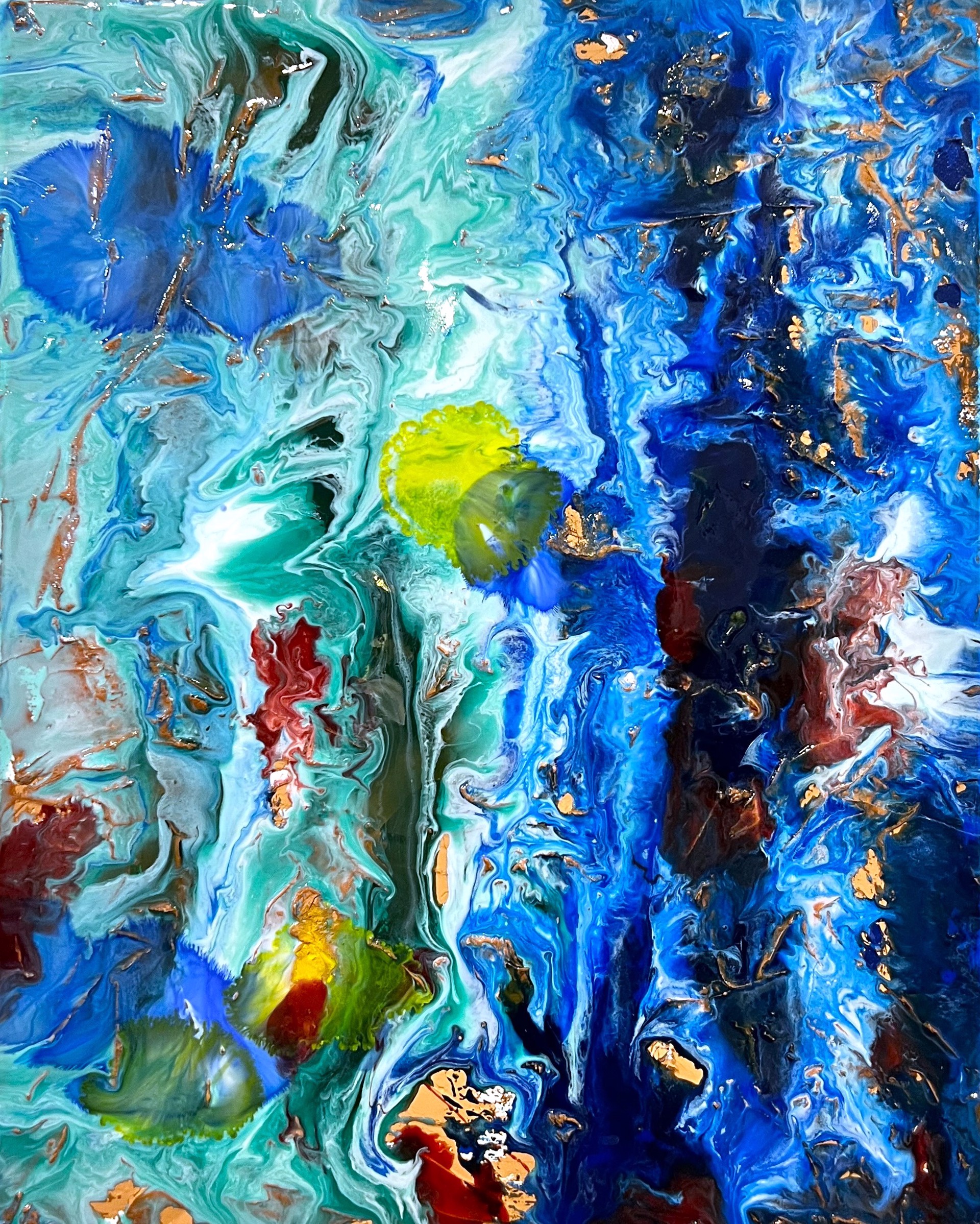 Blue Emergence by Andrea Dasha Reich