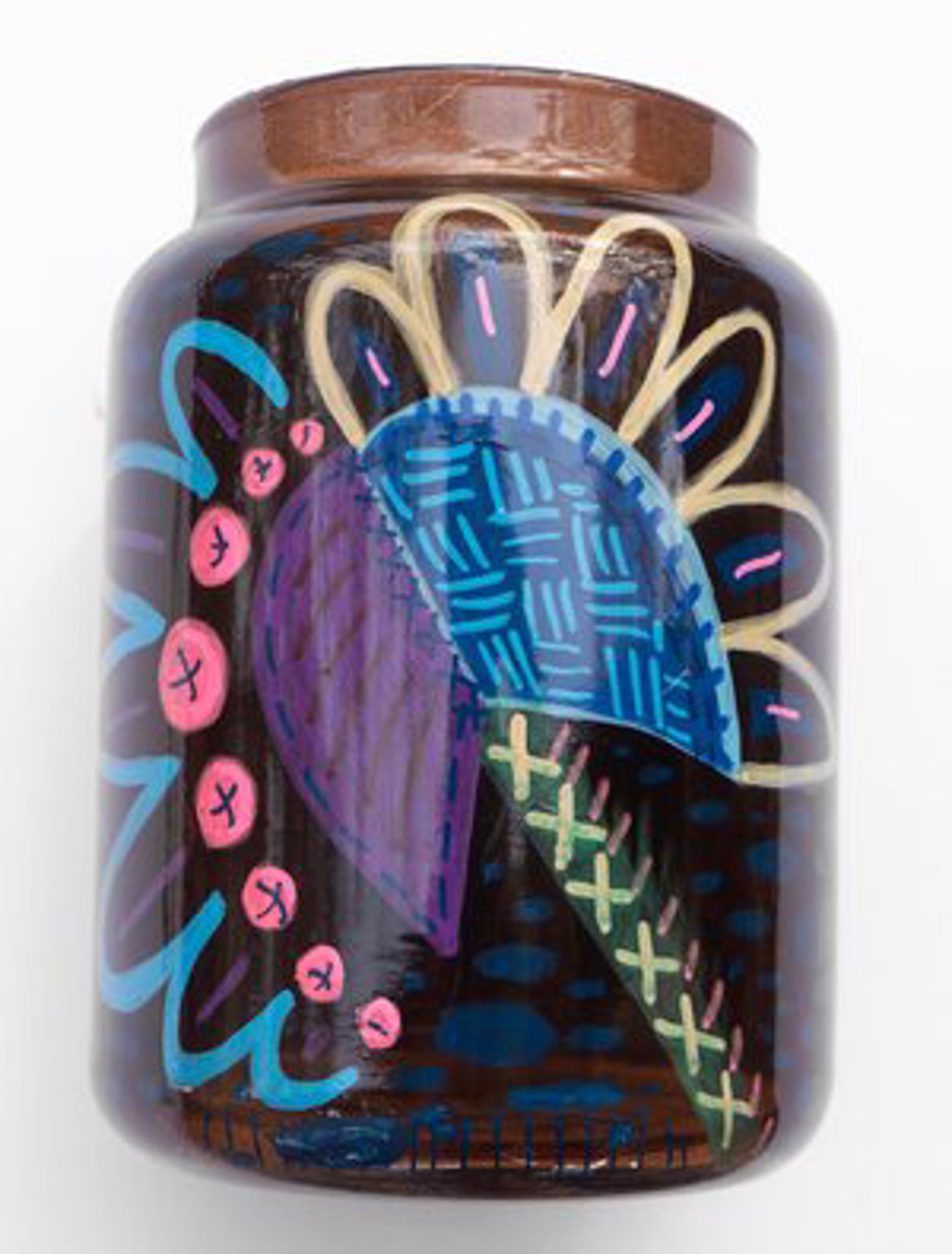Glass Jar, Joyful by Hattie Lee Mendoza