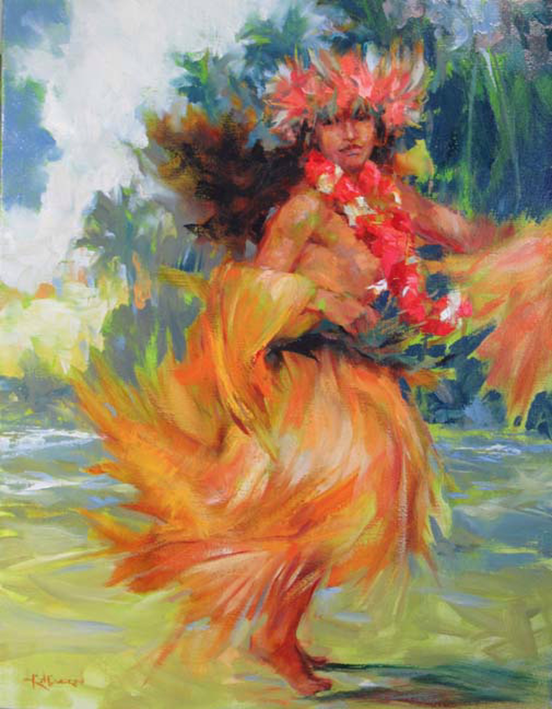 Tropical Swing - Sold by Commission Possibilities / Previously Sold ZX