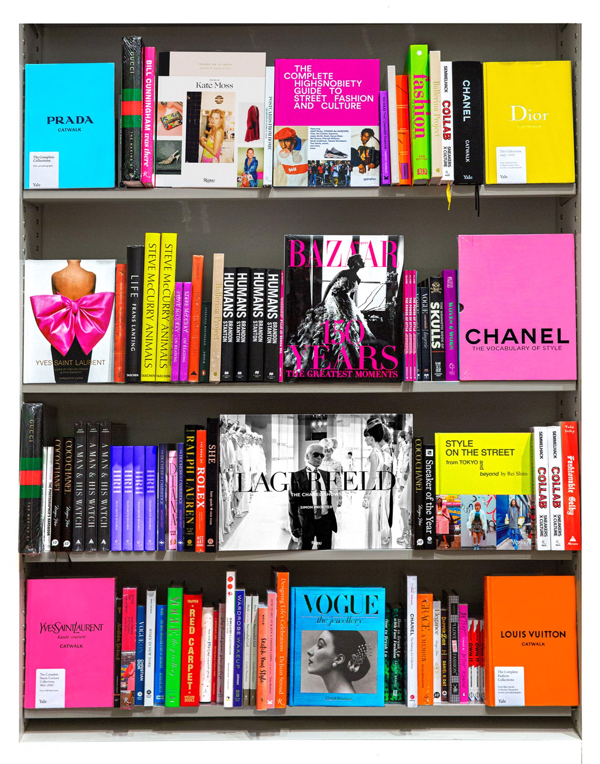Fashion Bookscape by SQRA (AKA Cedric Sequerra)