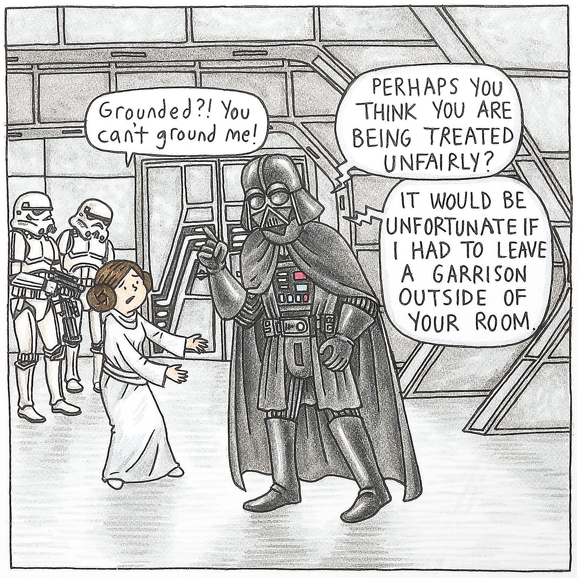 Vader’s Little Princess, Page #47 by Jeffrey Brown