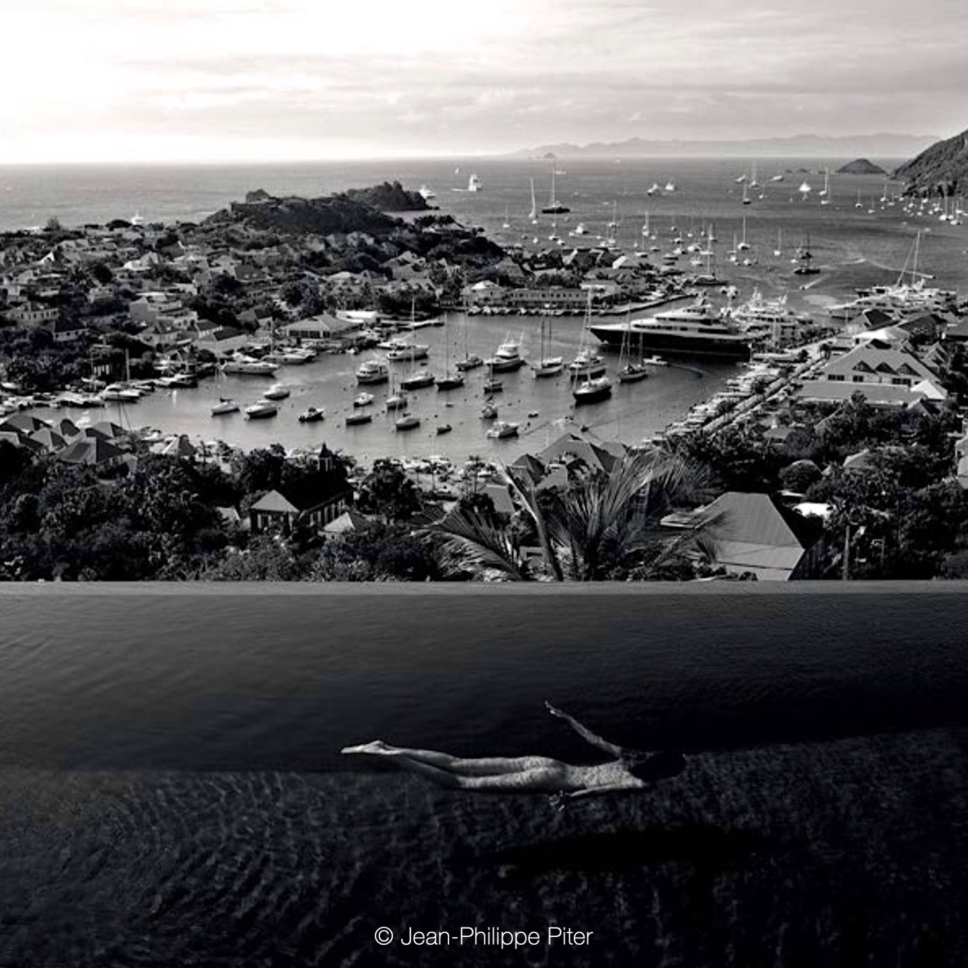 Priscilla Flying (St Barth) by Jean-Philippe Piter