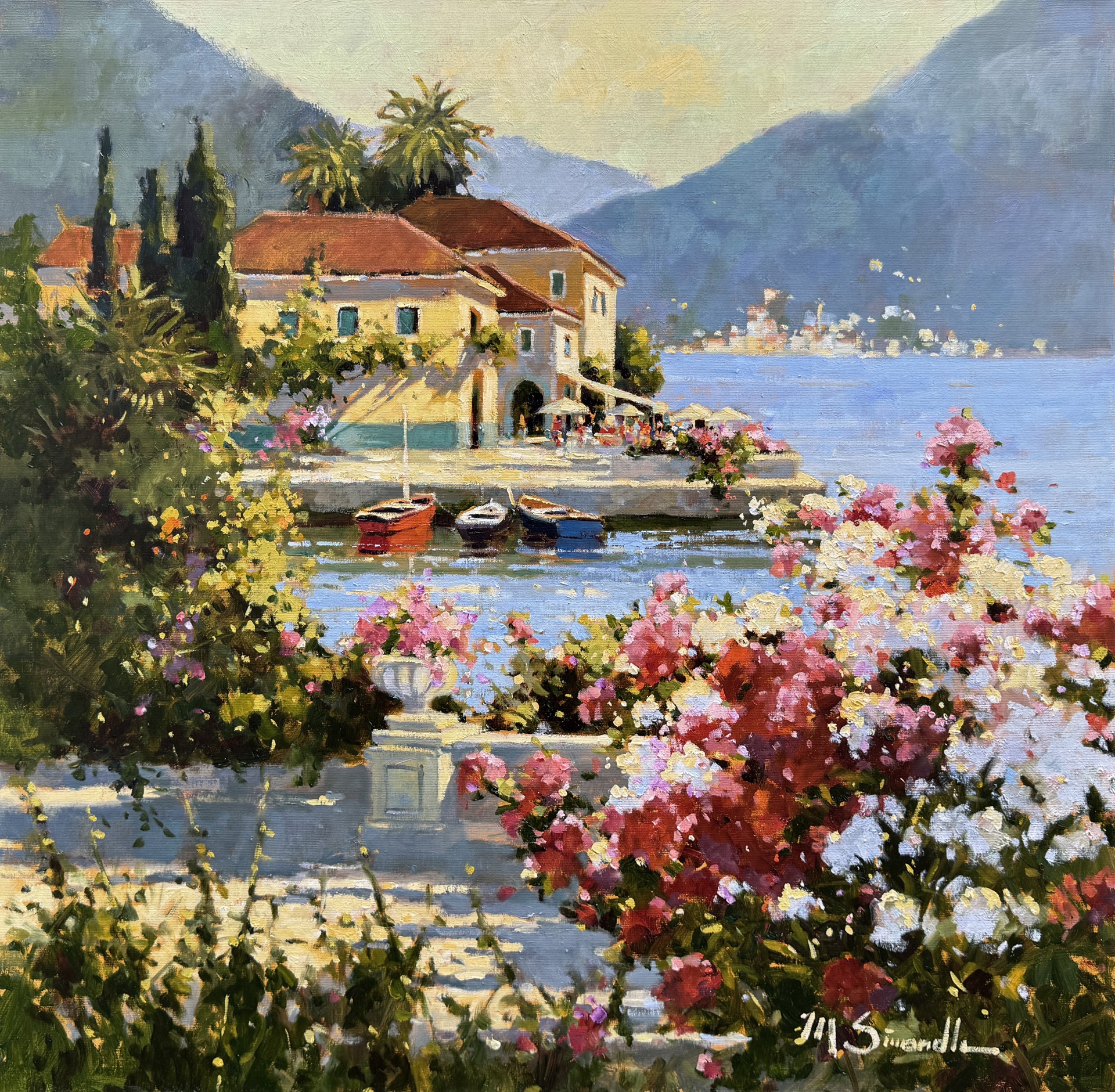 Limone, Lake Garda by Marilyn Simandle