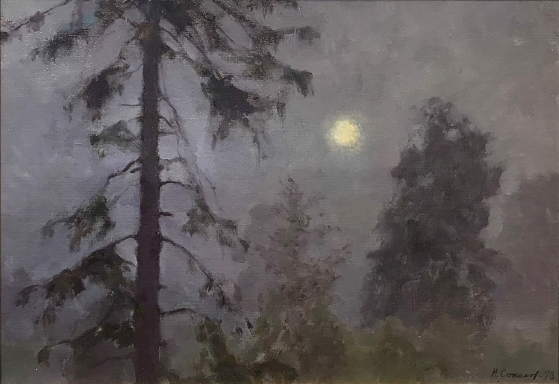 Misty Sun by Nikolai Sokolov