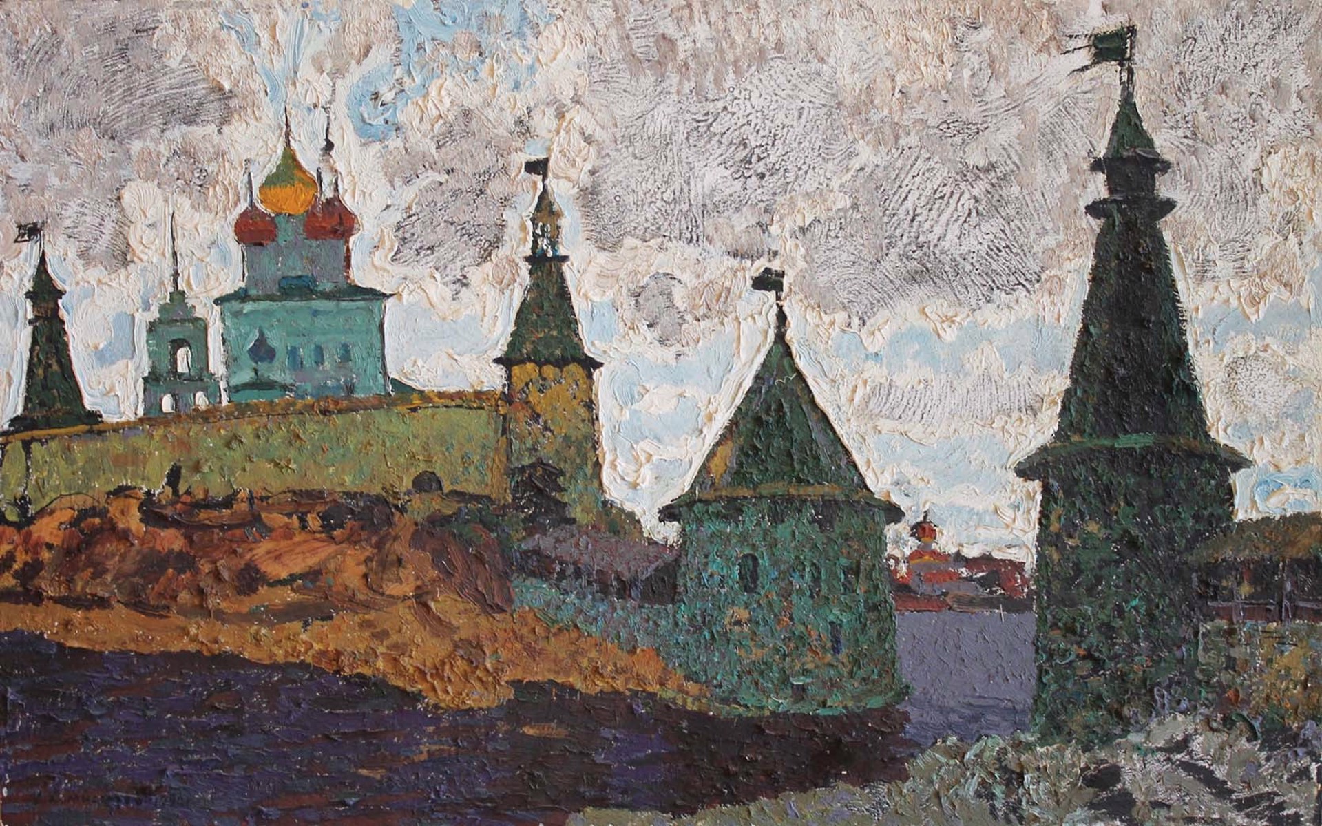 Pskov Tower Protector by Ivan Komissarov