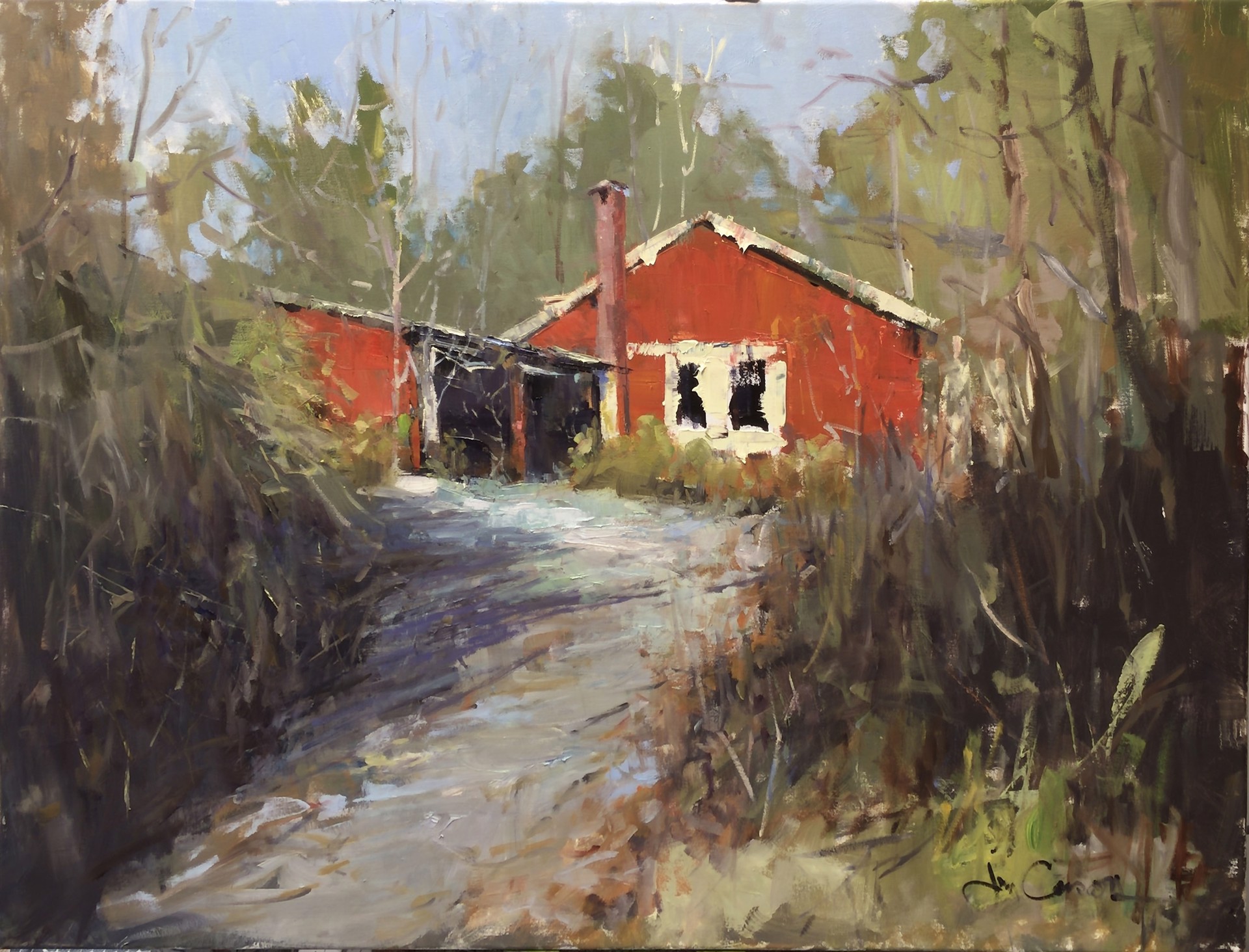 "Condemned" original painting by Jim Carson