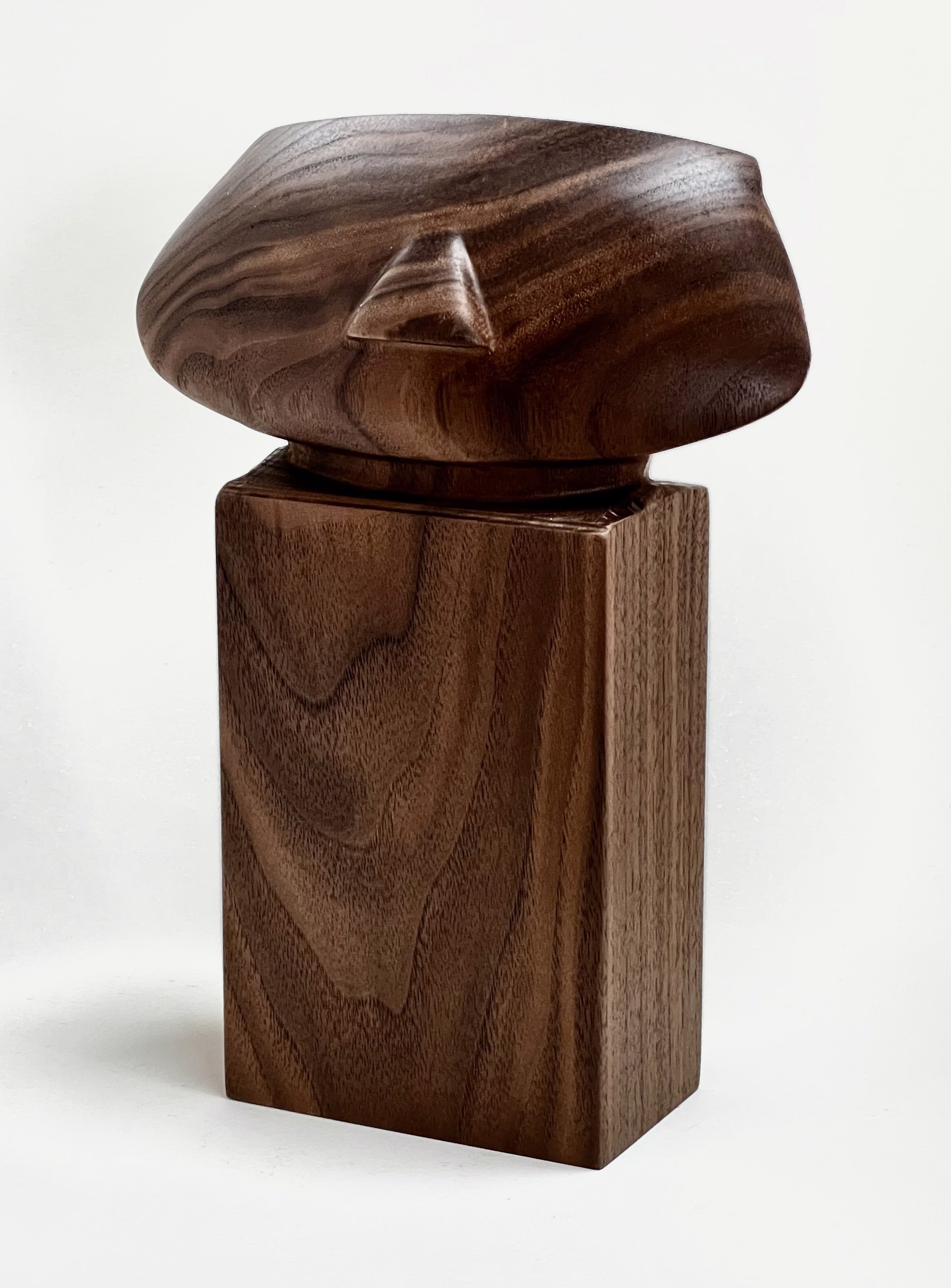 Person Sculpture in Walnut by Dana Younger
